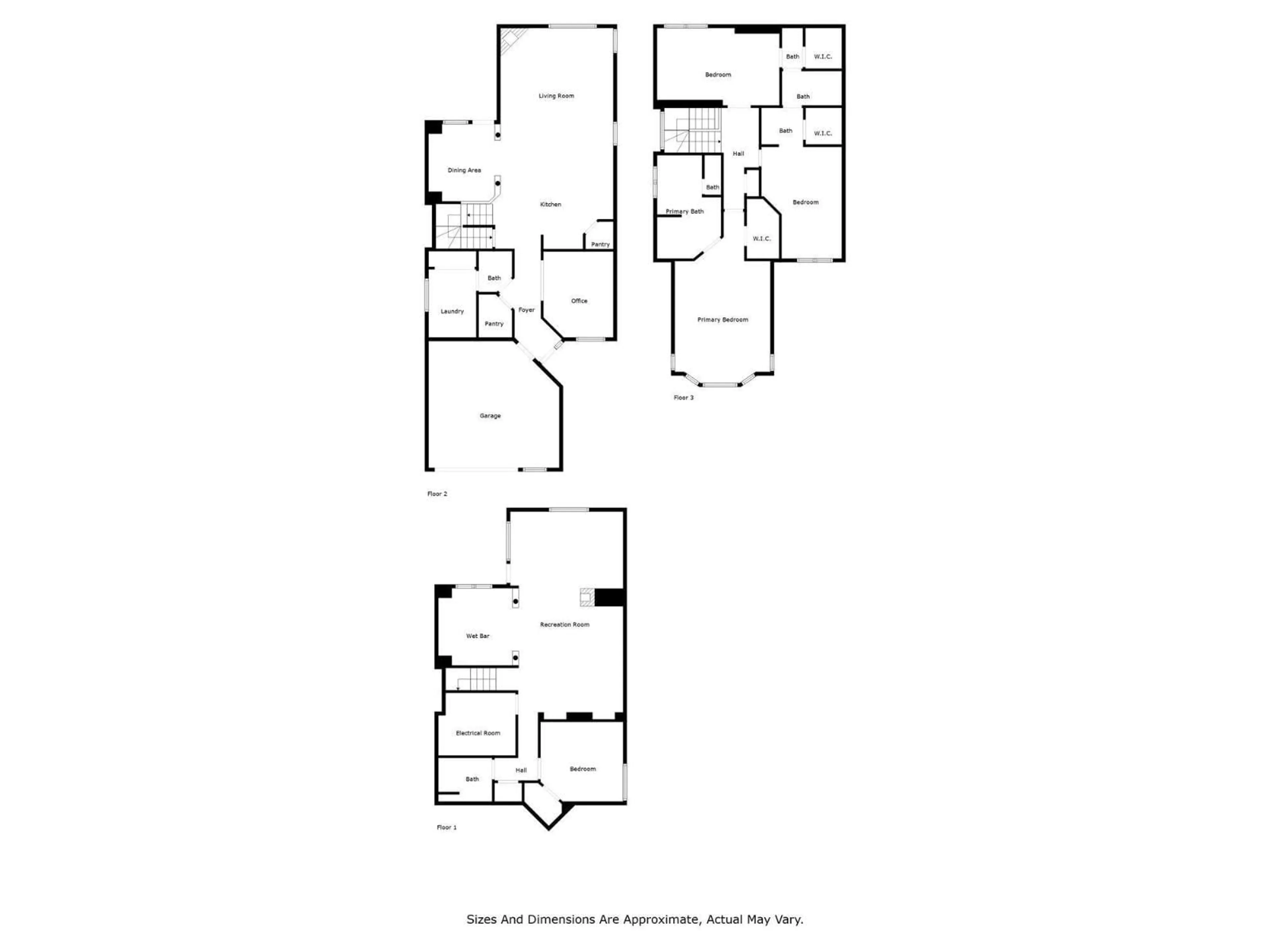 Floor plan for 7 HALVERSON, Spruce Grove Alberta T7X4P7