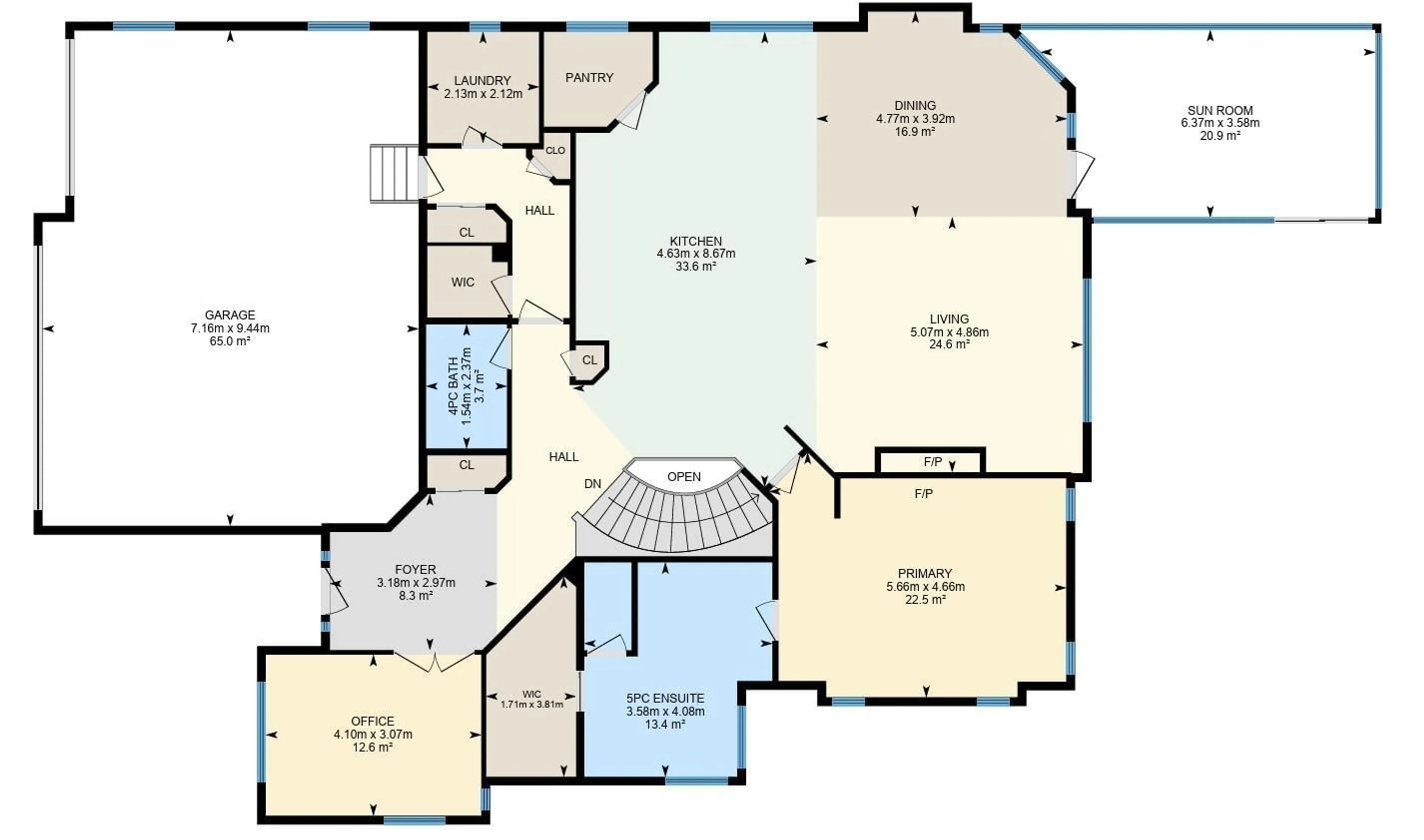 Floor plan for CI NW - 1089 GOODWIN CIRCLE, Edmonton Alberta T5T6W4