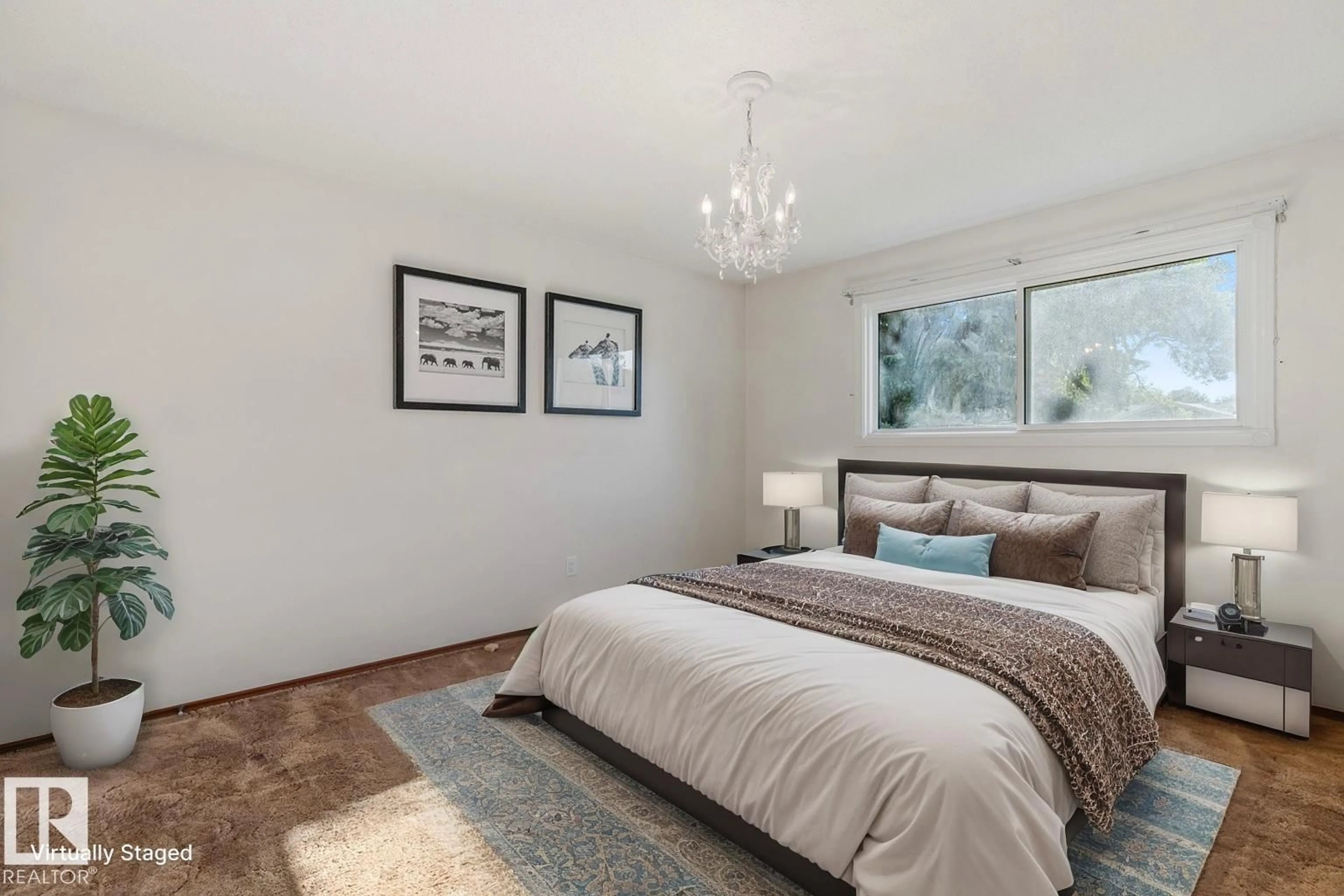 Bedroom with bed, unknown for 6 STRATHCONA PL, Sherwood Park Alberta T8A1E9