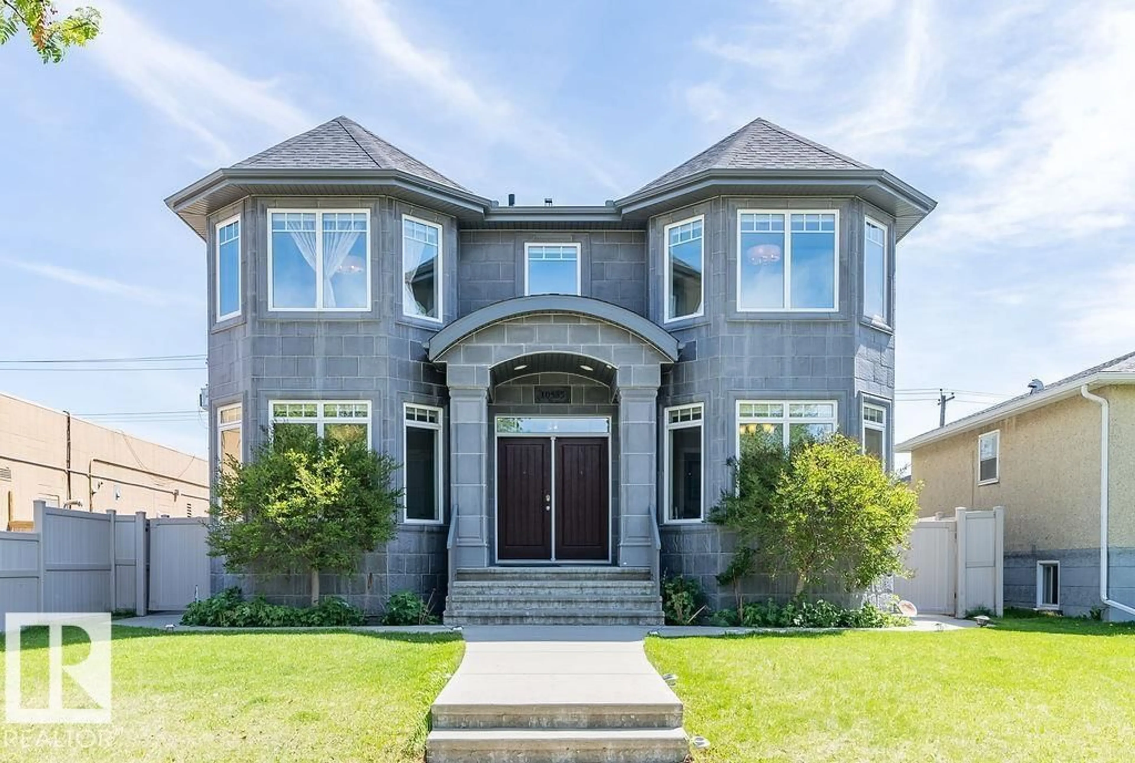 Home with brick exterior material, street for 10535 80 ST, Edmonton Alberta T6A3J8