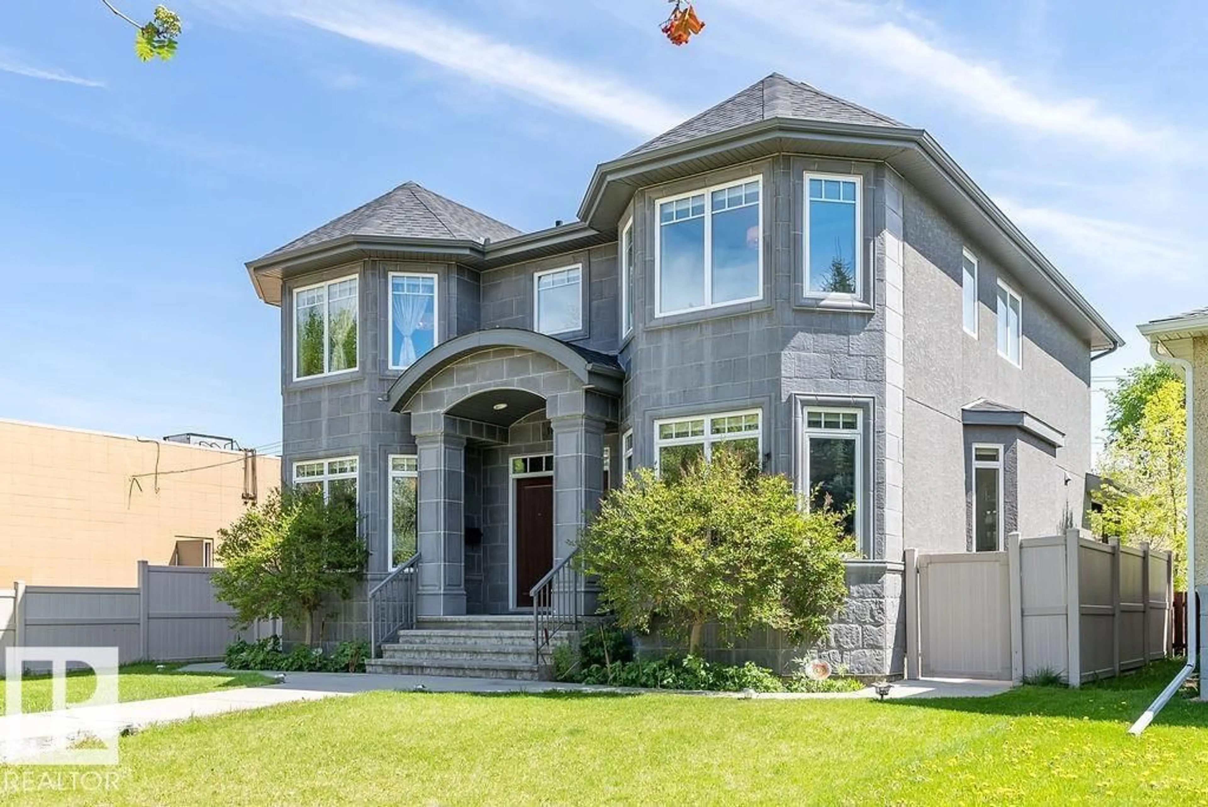 Home with brick exterior material, street for 10535 80 ST, Edmonton Alberta T6A3J8
