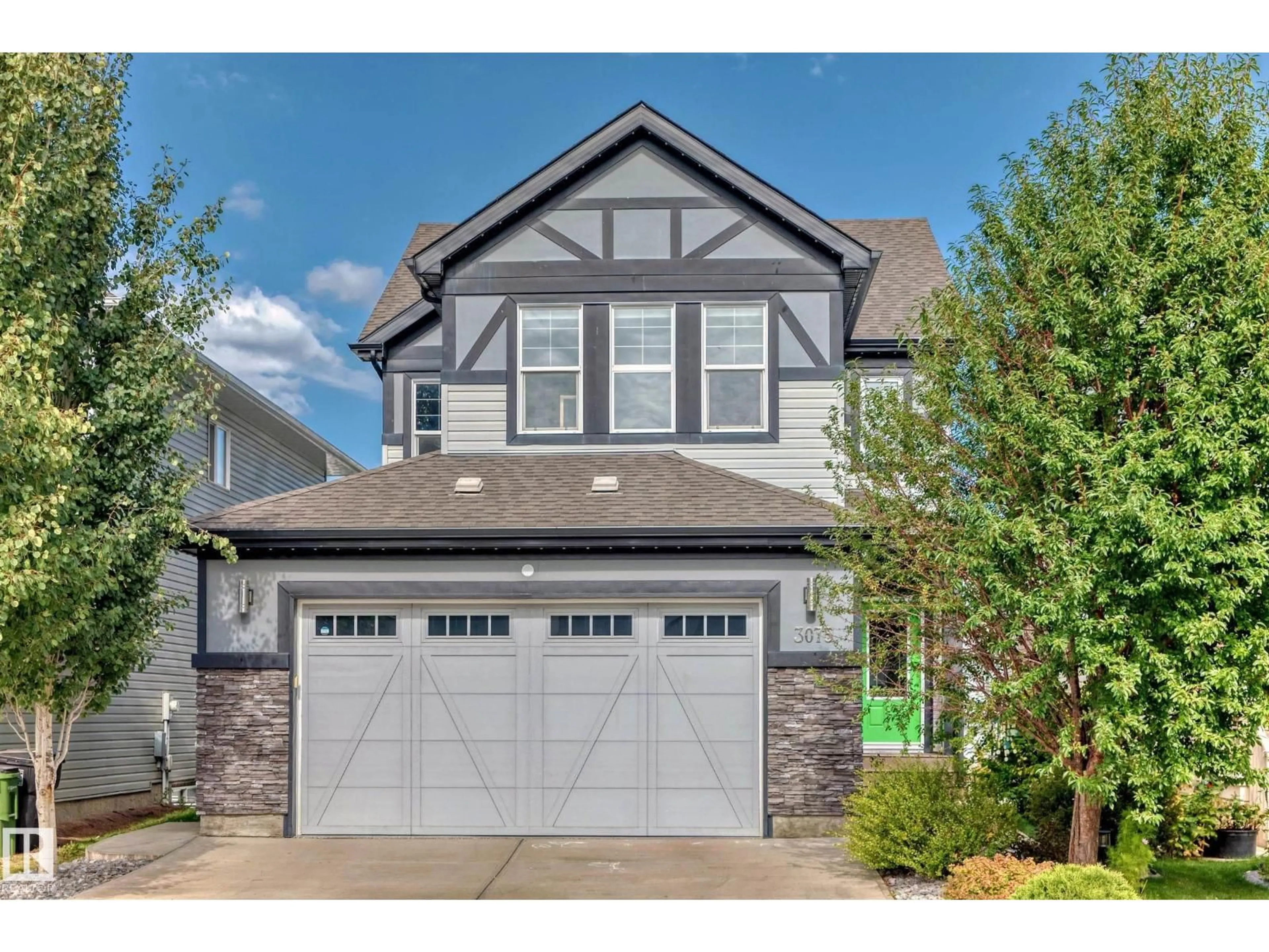 Home with vinyl exterior material, street for SW - 3075 CARPENTER LANDING LD, Edmonton Alberta T6W2Y9