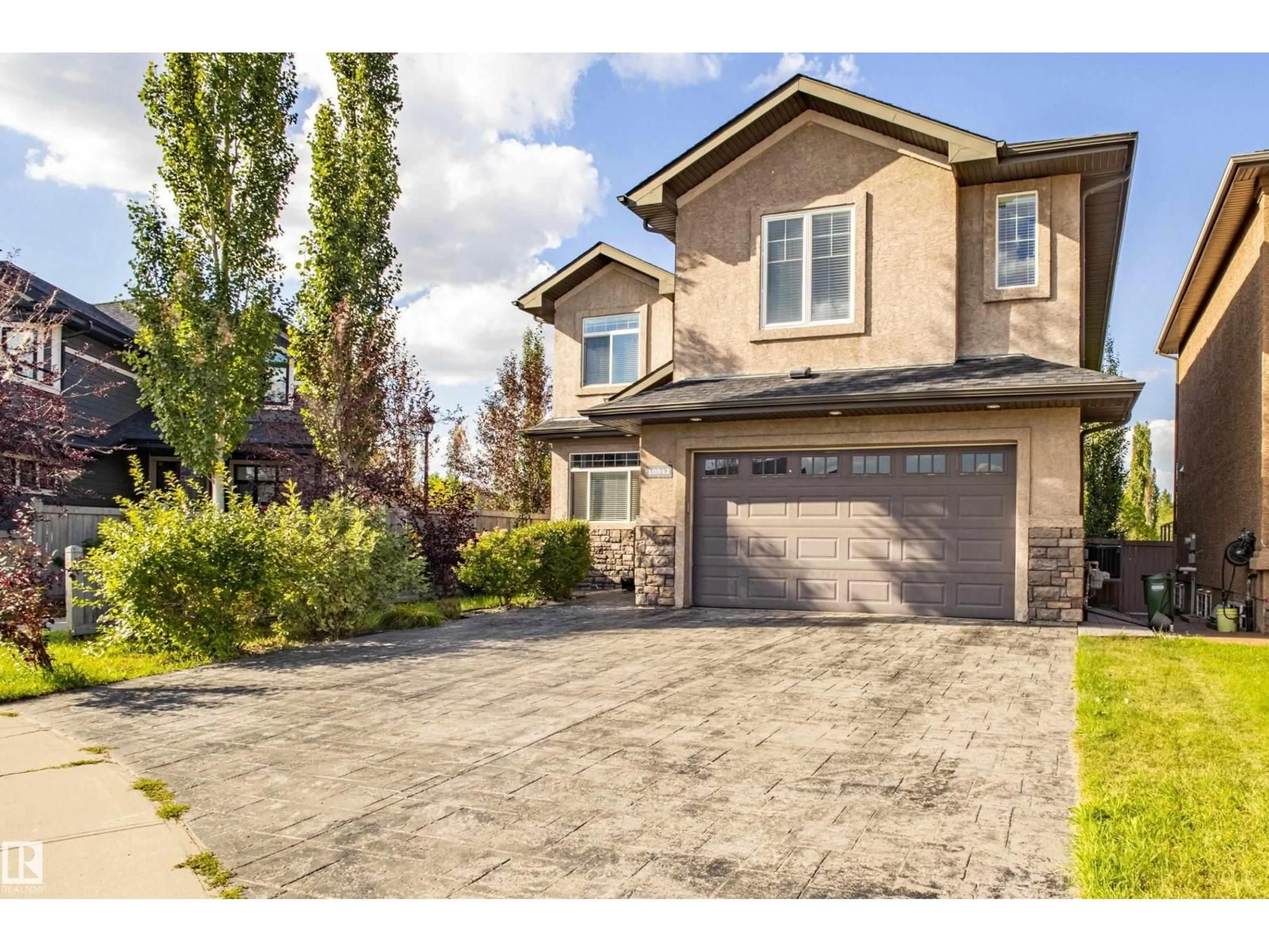 Home with brick exterior material, street for 10842 175A AV, Edmonton Alberta T5X0B8