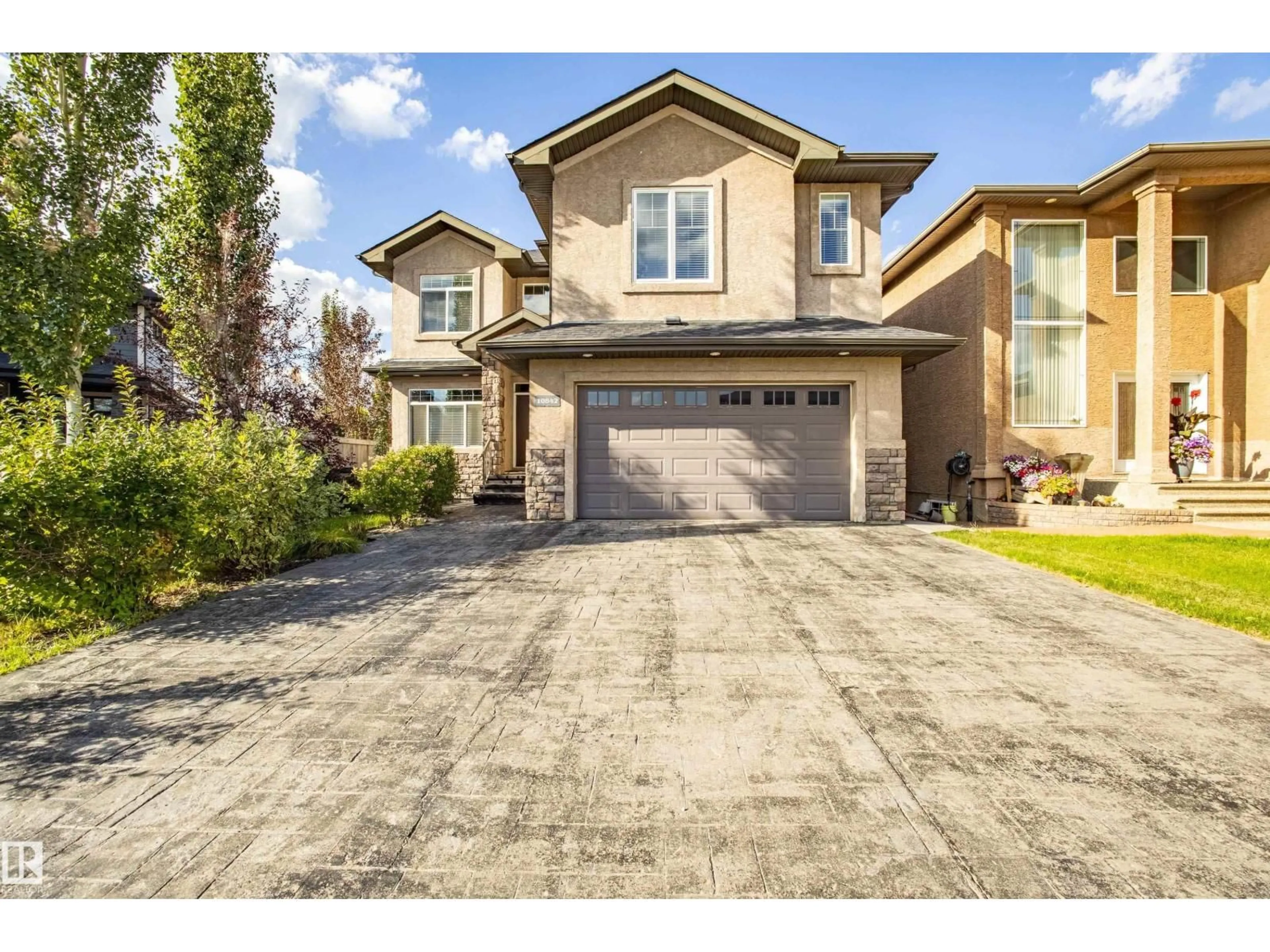 Home with brick exterior material, street for 10842 175A AV, Edmonton Alberta T5X0B8