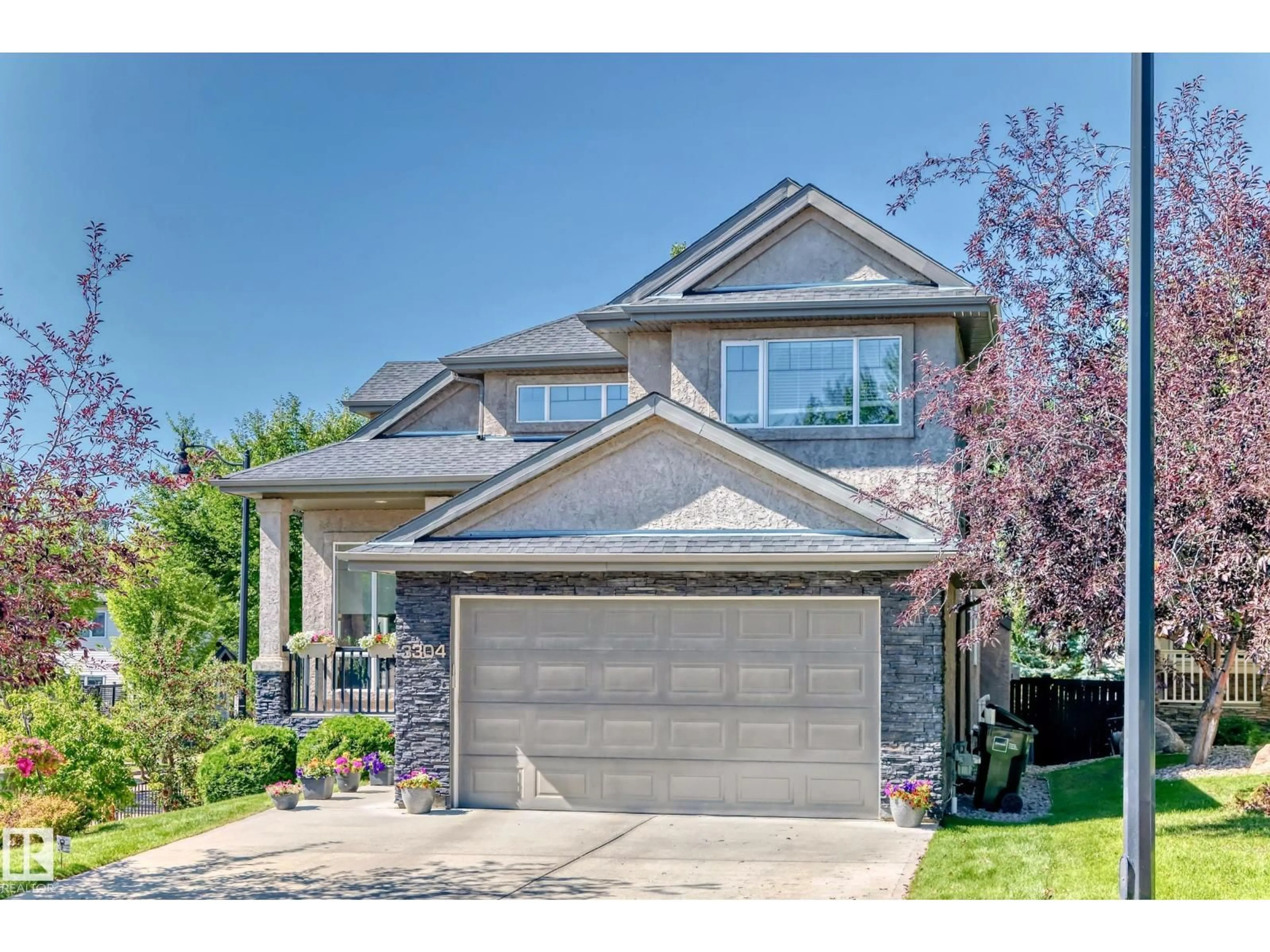 Home with brick exterior material, street for NW - 3304 MCCALL CO, Edmonton Alberta T6R3V3