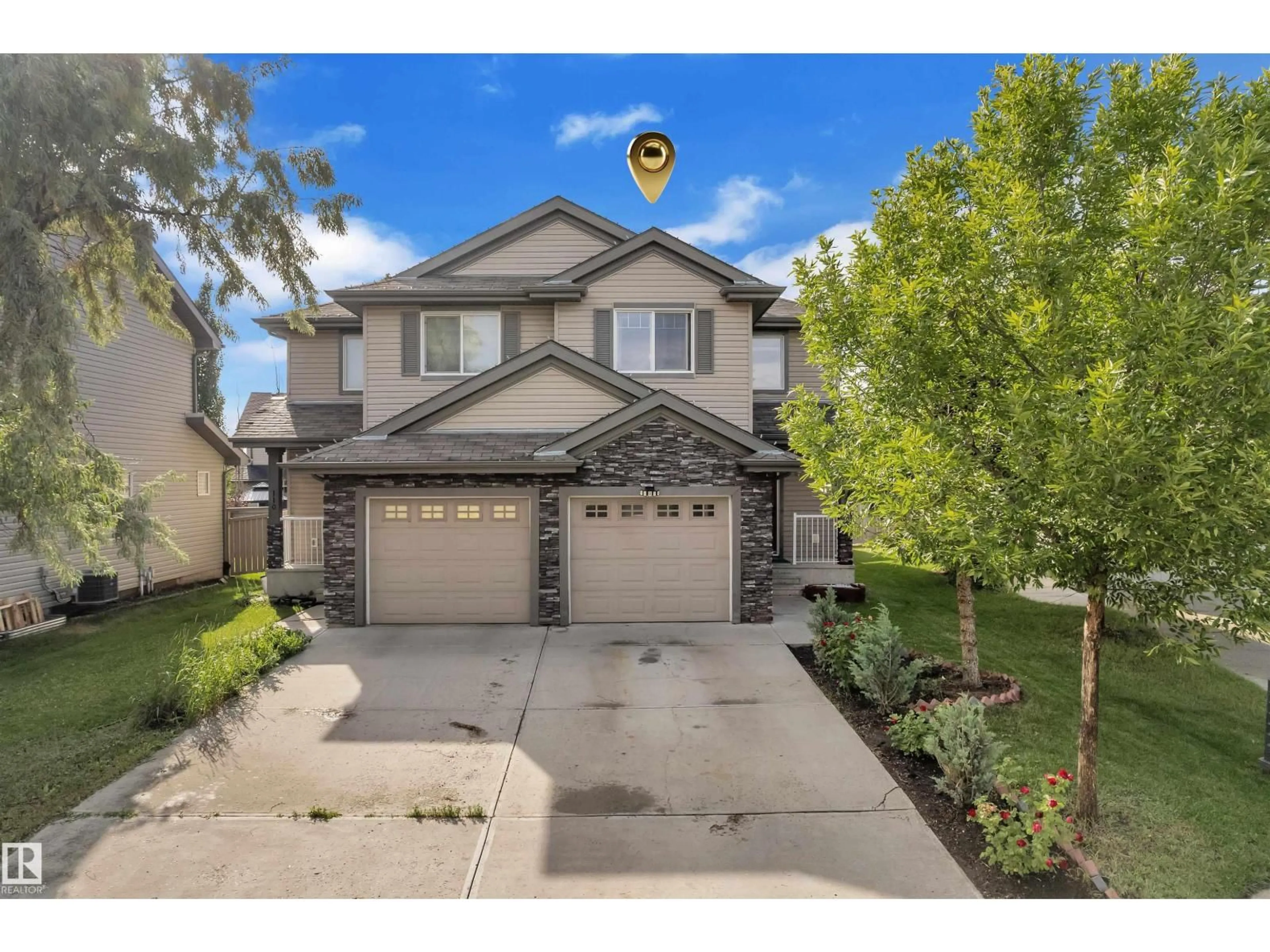 A pic from outside/outdoor area/front of a property/back of a property/a pic from drone, street for SW - 108 53 ST, Edmonton Alberta T6X0W9