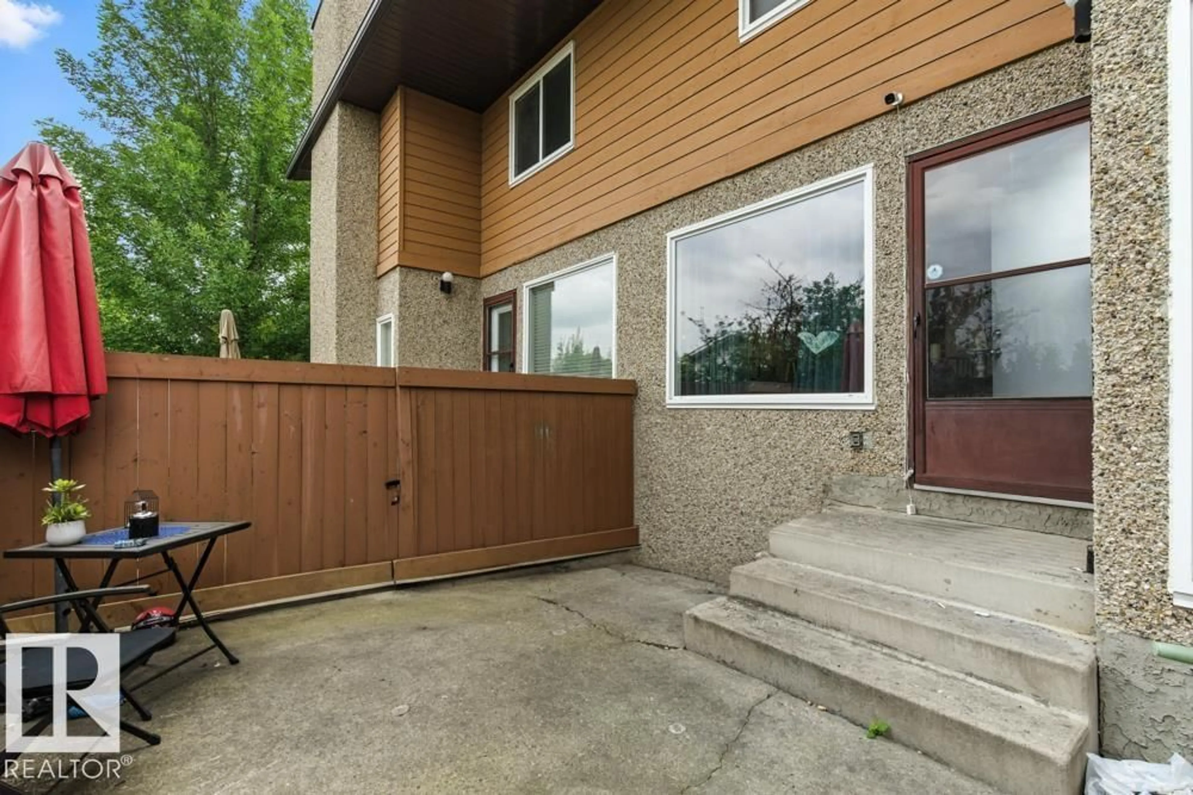 Patio, street for #54 - 3812 20 AV, Edmonton Alberta T6L4B2