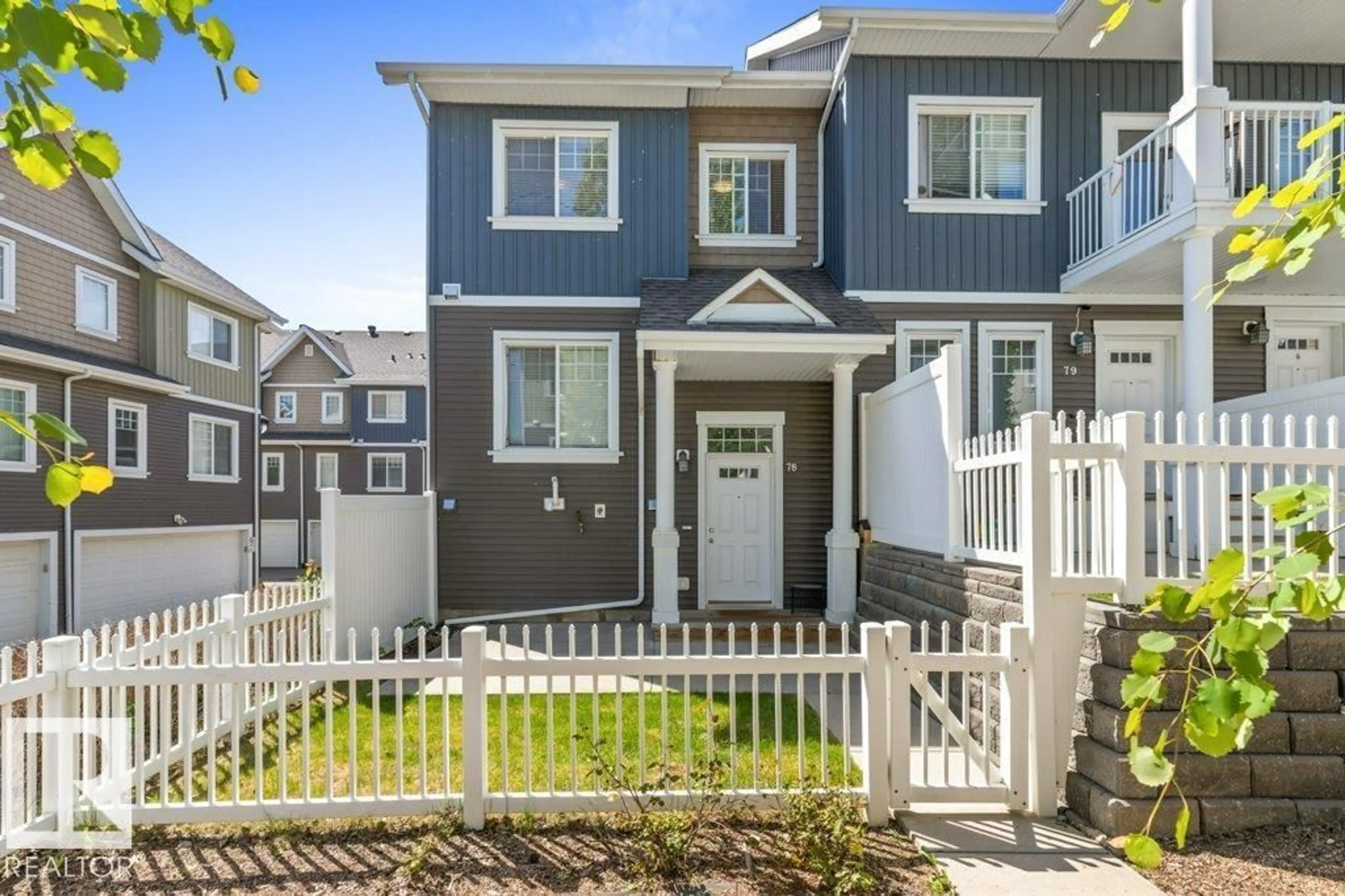 Home with vinyl exterior material, street for #78 - 4050 SAVARYN DR, Edmonton Alberta T6X1R8
