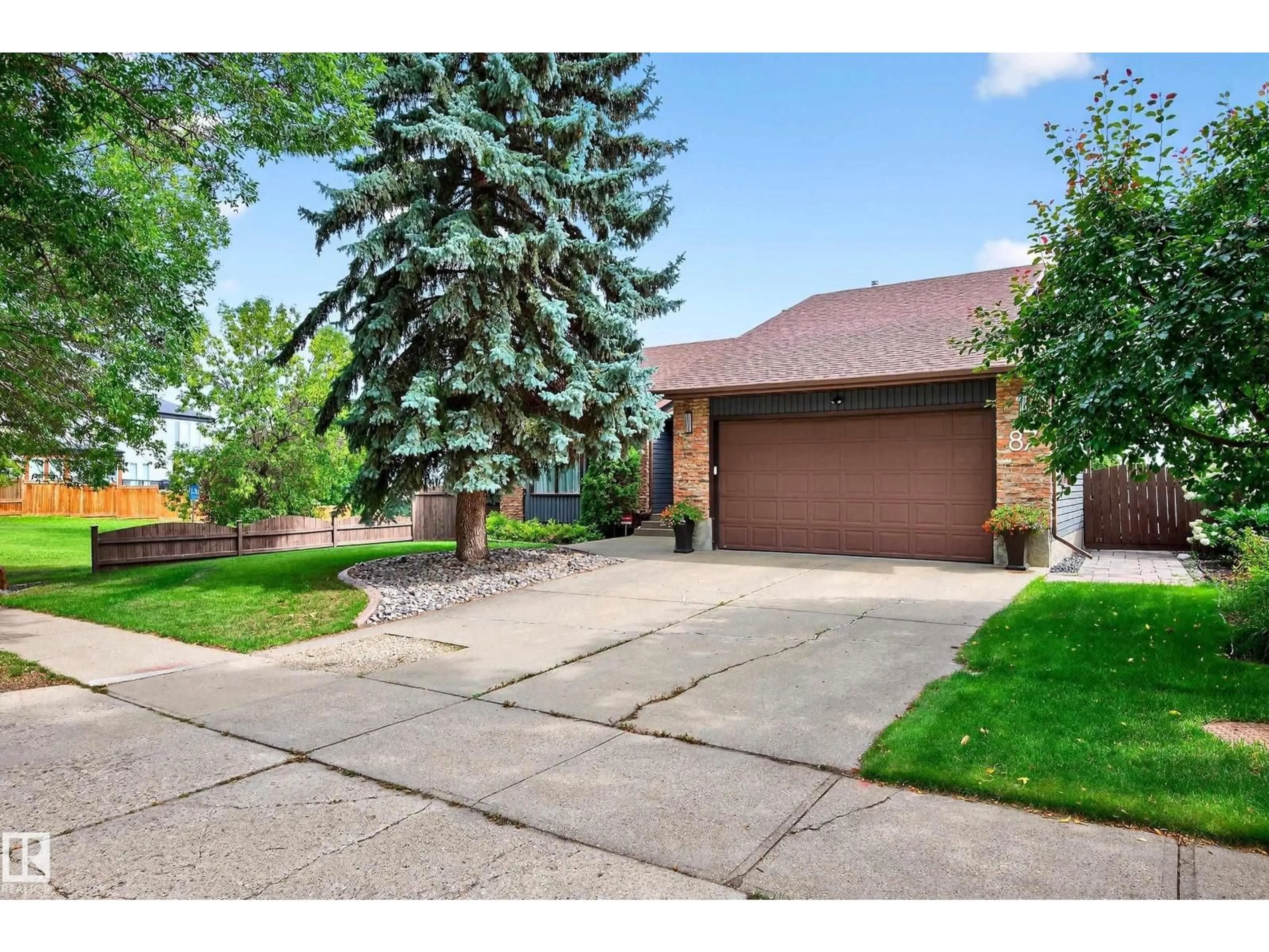 Home with brick exterior material, street for 87 LOMBARD CR, St. Albert Alberta T8N3N1