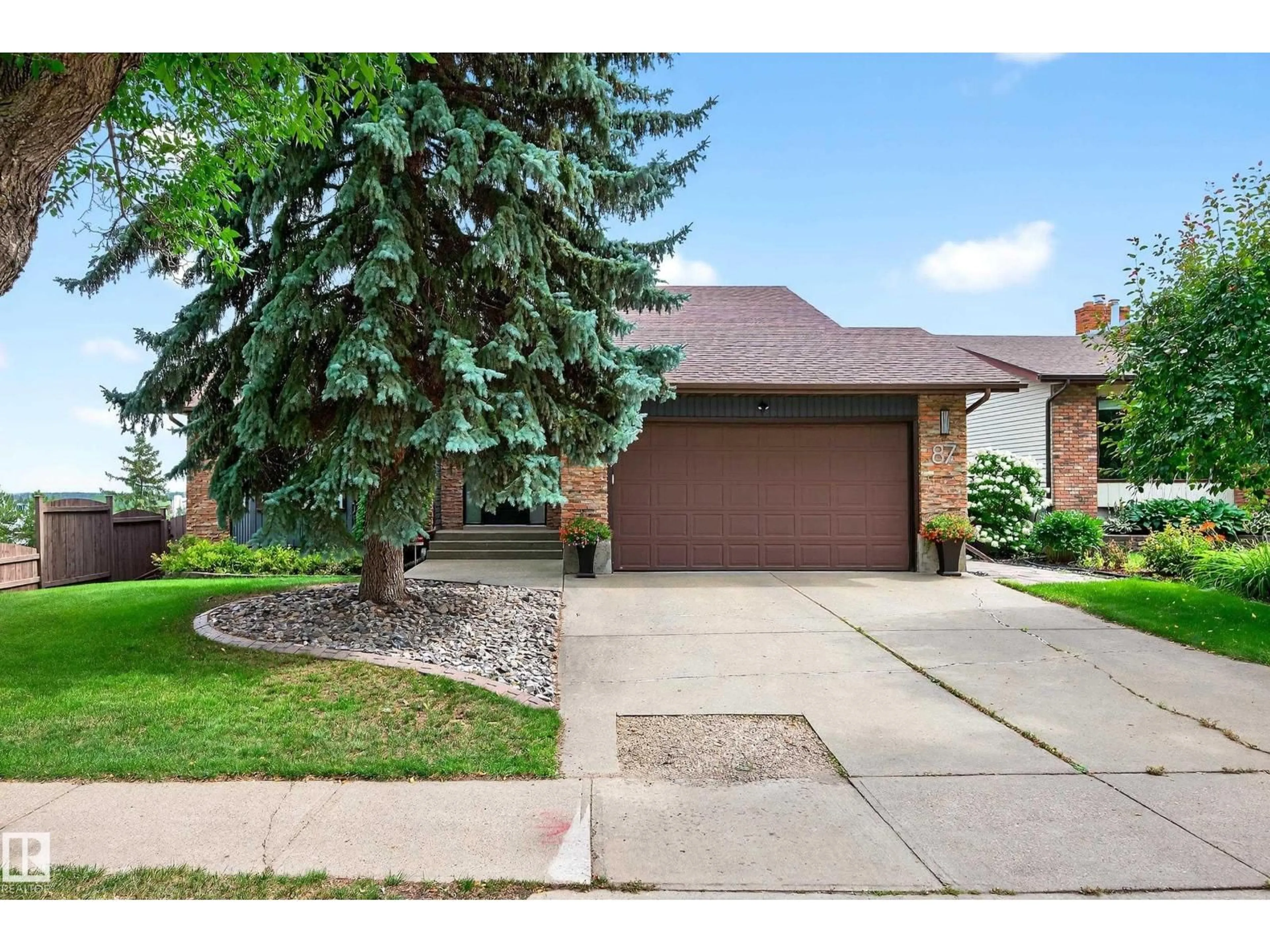 Home with brick exterior material, street for 87 LOMBARD CR, St. Albert Alberta T8N3N1