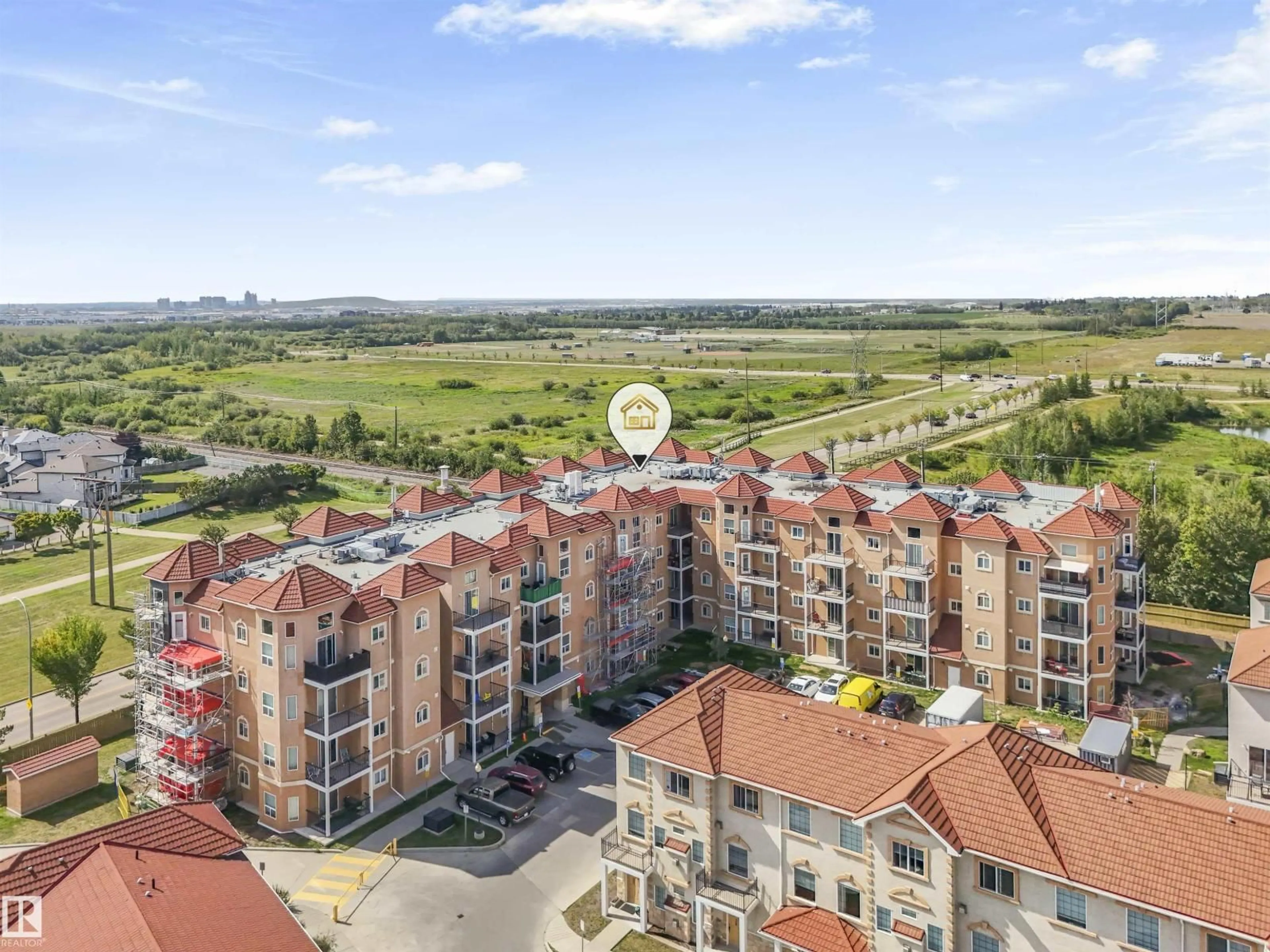 A pic from outside/outdoor area/front of a property/back of a property/a pic from drone, unknown for 203 - 13835 155 AV, Edmonton Alberta T6V0B7