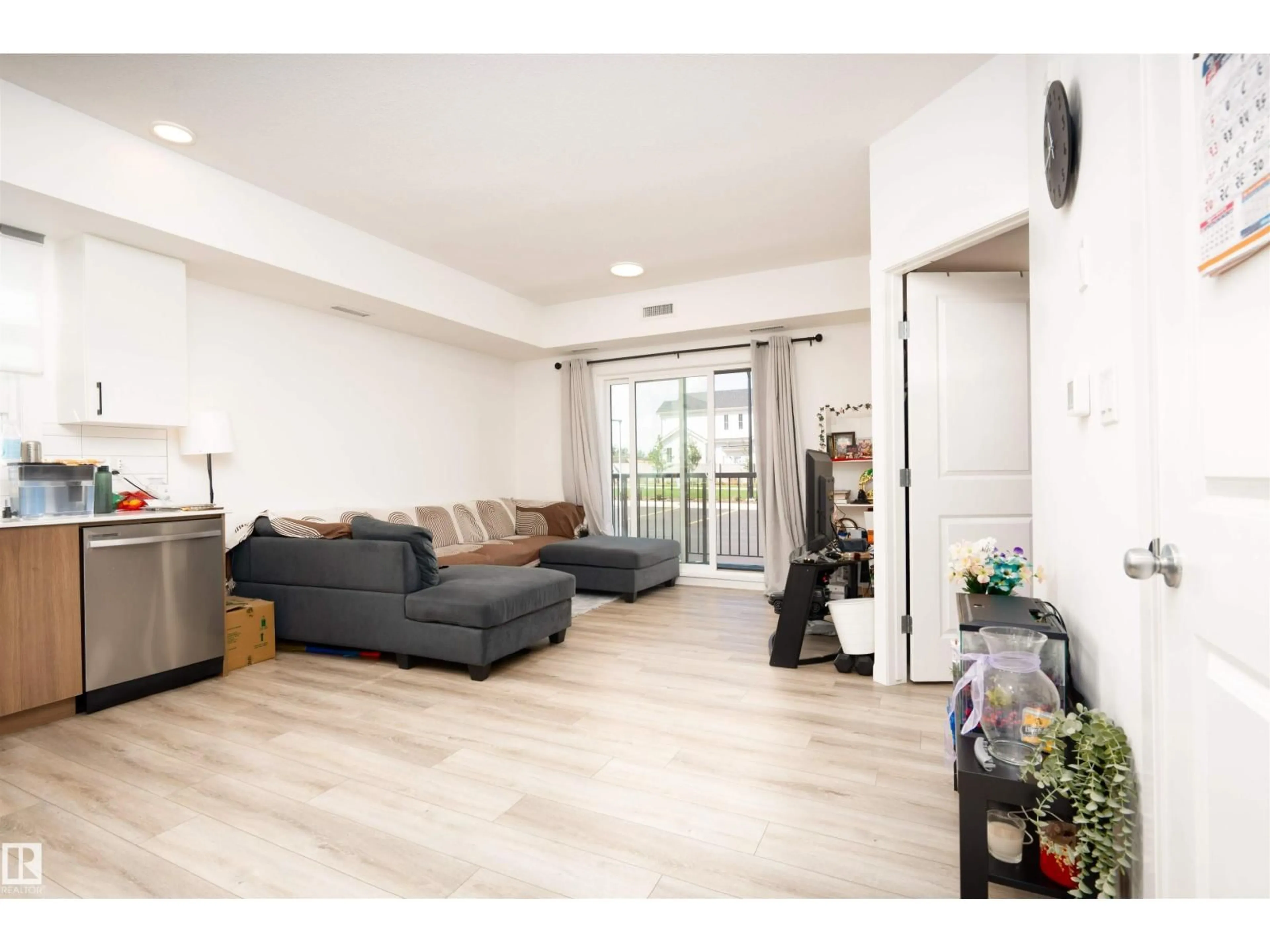 Living room with furniture, unknown for #108 - 9227 228 STREET, Edmonton Alberta T5T7R9