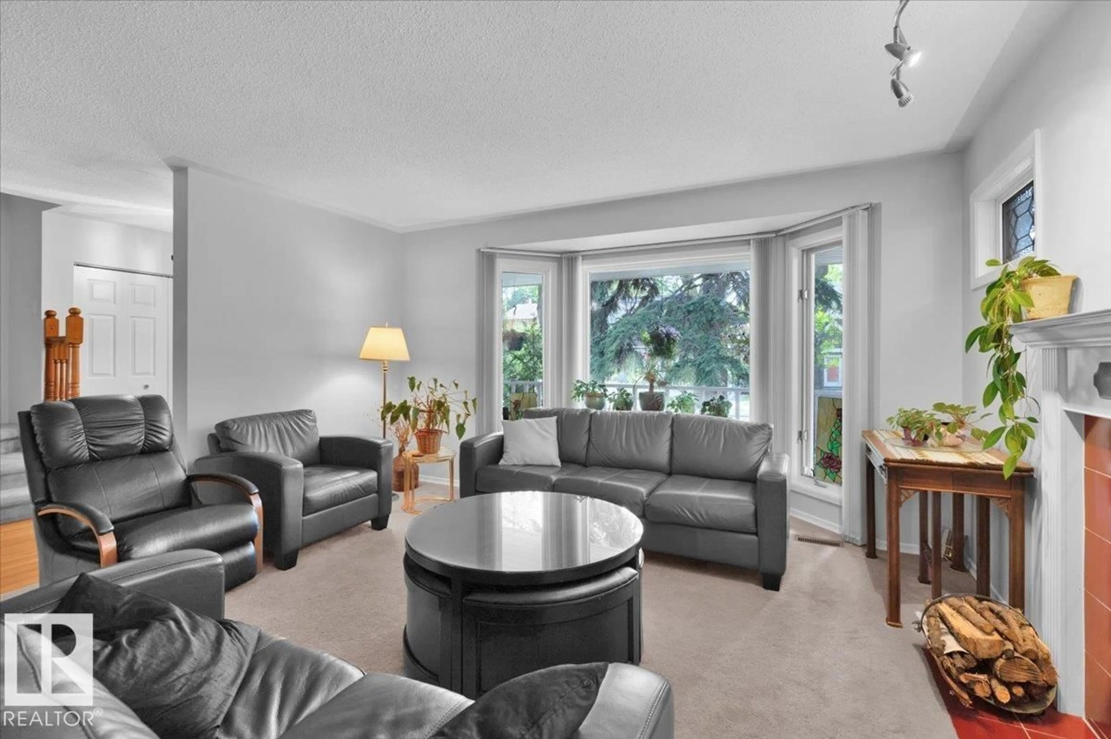 Living room with furniture, unknown for 11022 85 AV, Edmonton Alberta T6G0W6