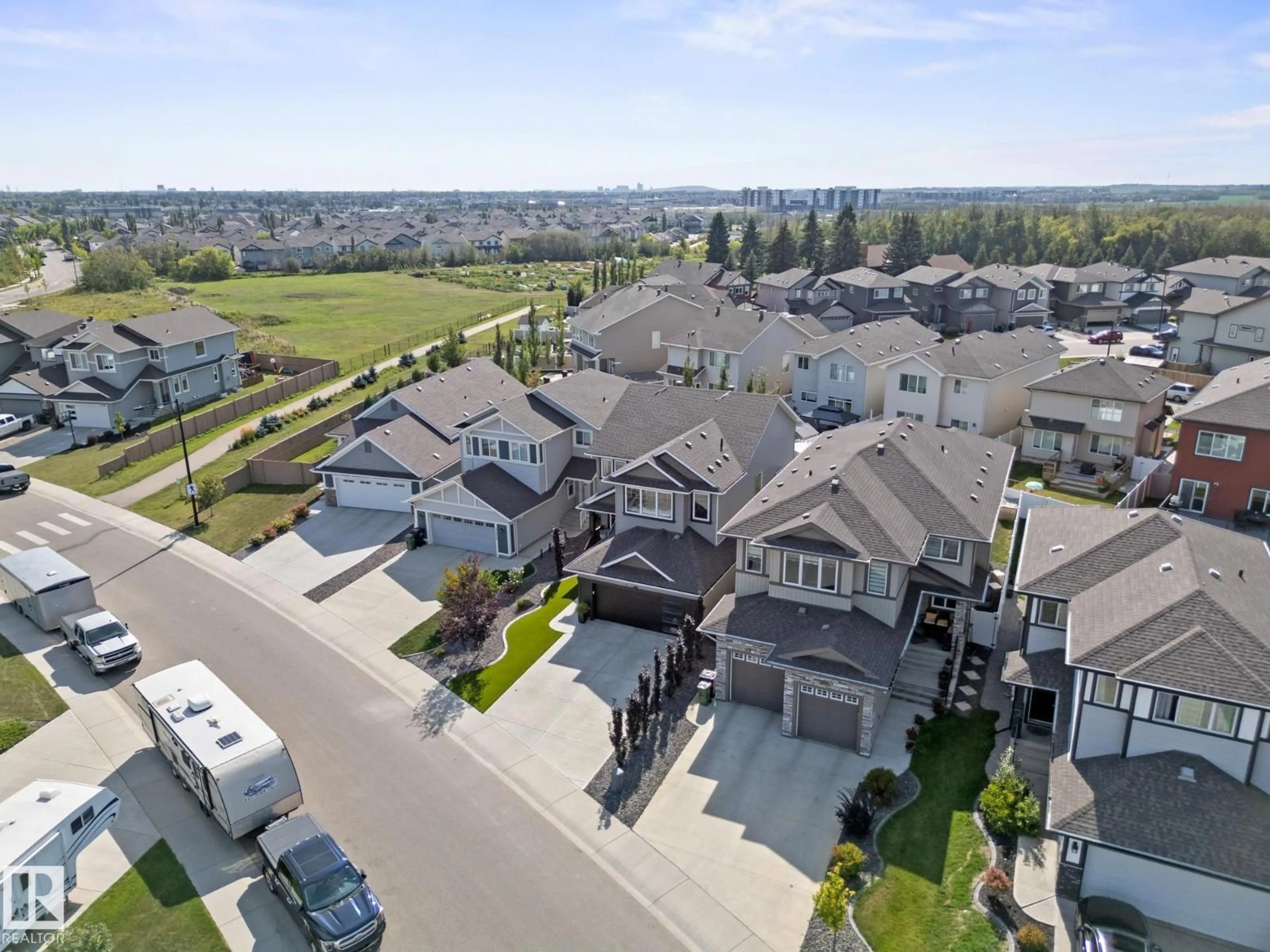A pic from outside/outdoor area/front of a property/back of a property/a pic from drone, street for NW - 17560 122 ST, Edmonton Alberta T5X0L2