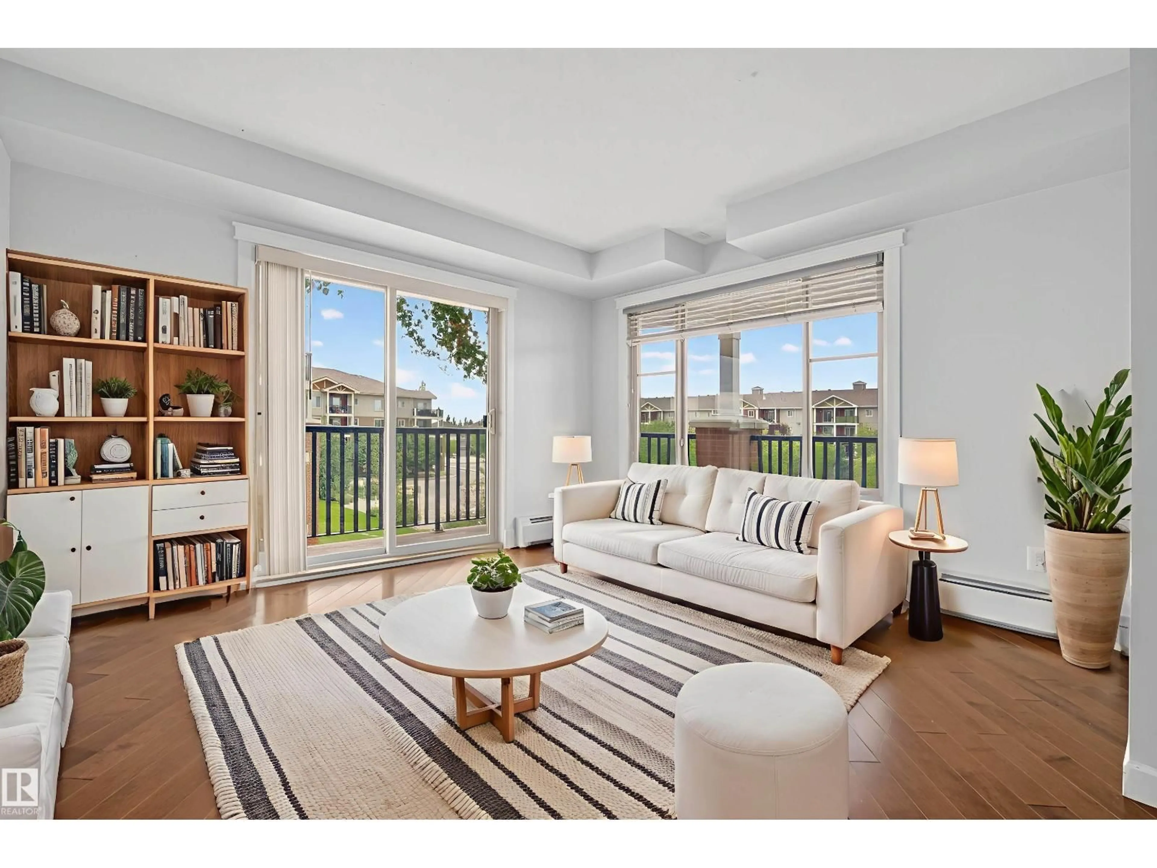 Living room with furniture, unknown for 316 - 3715 WHITELAW LN, Edmonton Alberta T6W2C3
