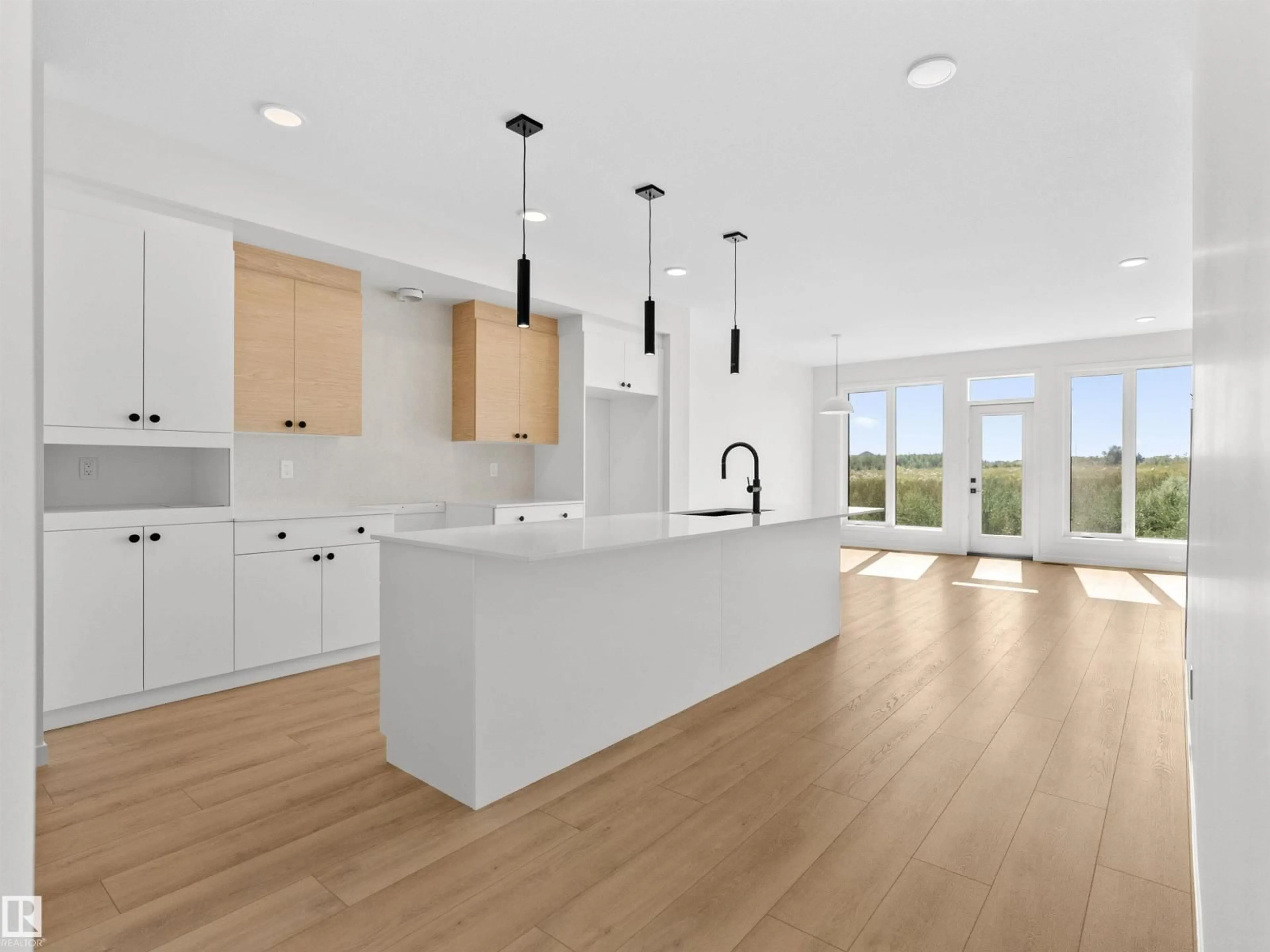 Open concept kitchen, unknown for 22919 80 AV, Edmonton Alberta T5T7Y1