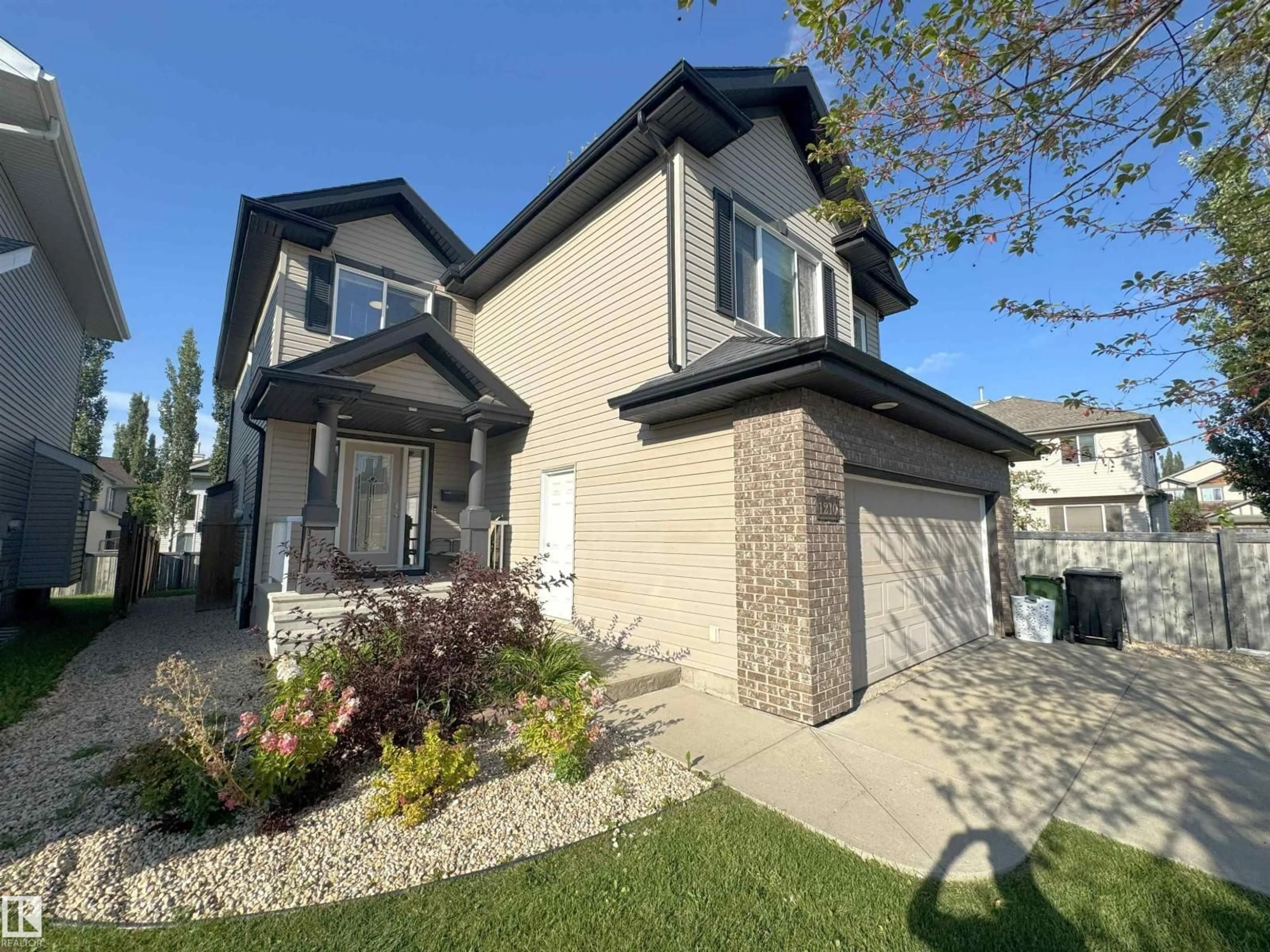 Home with brick exterior material, street for NW - 1206 MCKINNEY CO, Edmonton Alberta T6R0B7