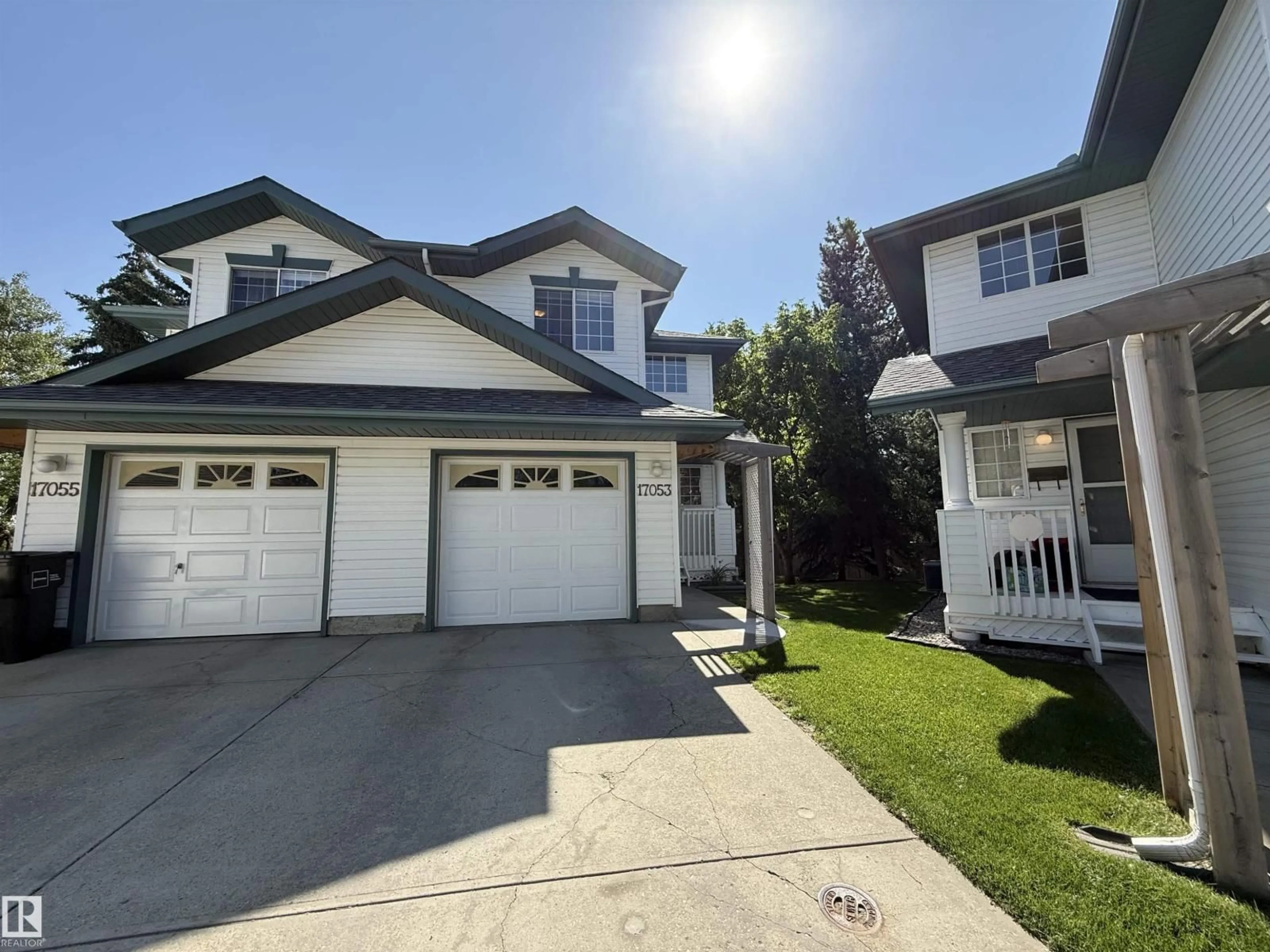 A pic from outside/outdoor area/front of a property/back of a property/a pic from drone, street for NW - 17053 113 ST, Edmonton Alberta T5X5Y9