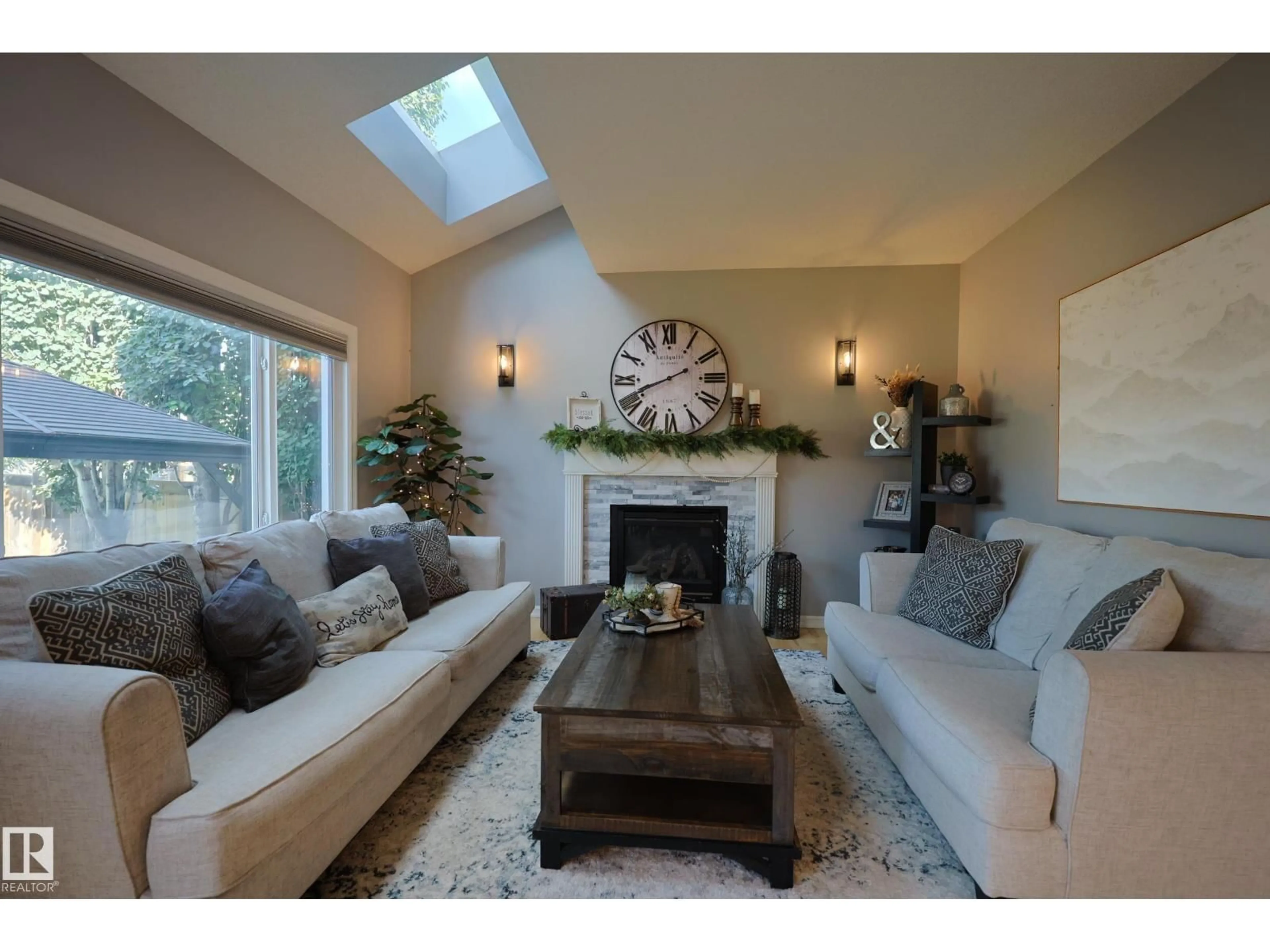 Living room with furniture, unknown for 10310 96 ST, Morinville Alberta T8R0B4