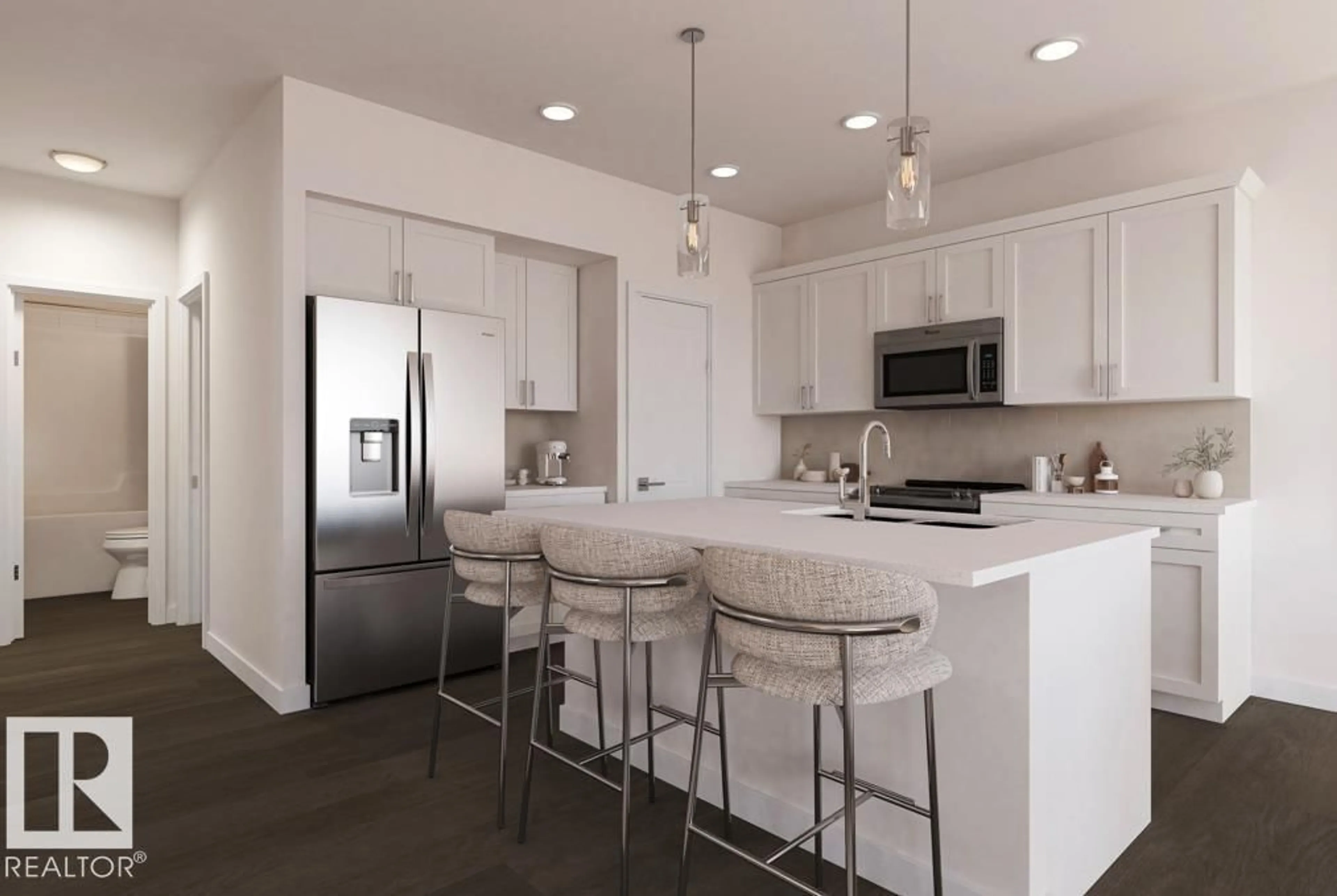 Open concept kitchen, unknown for NW - 8128 230 ST, Edmonton Alberta T5T7Y1