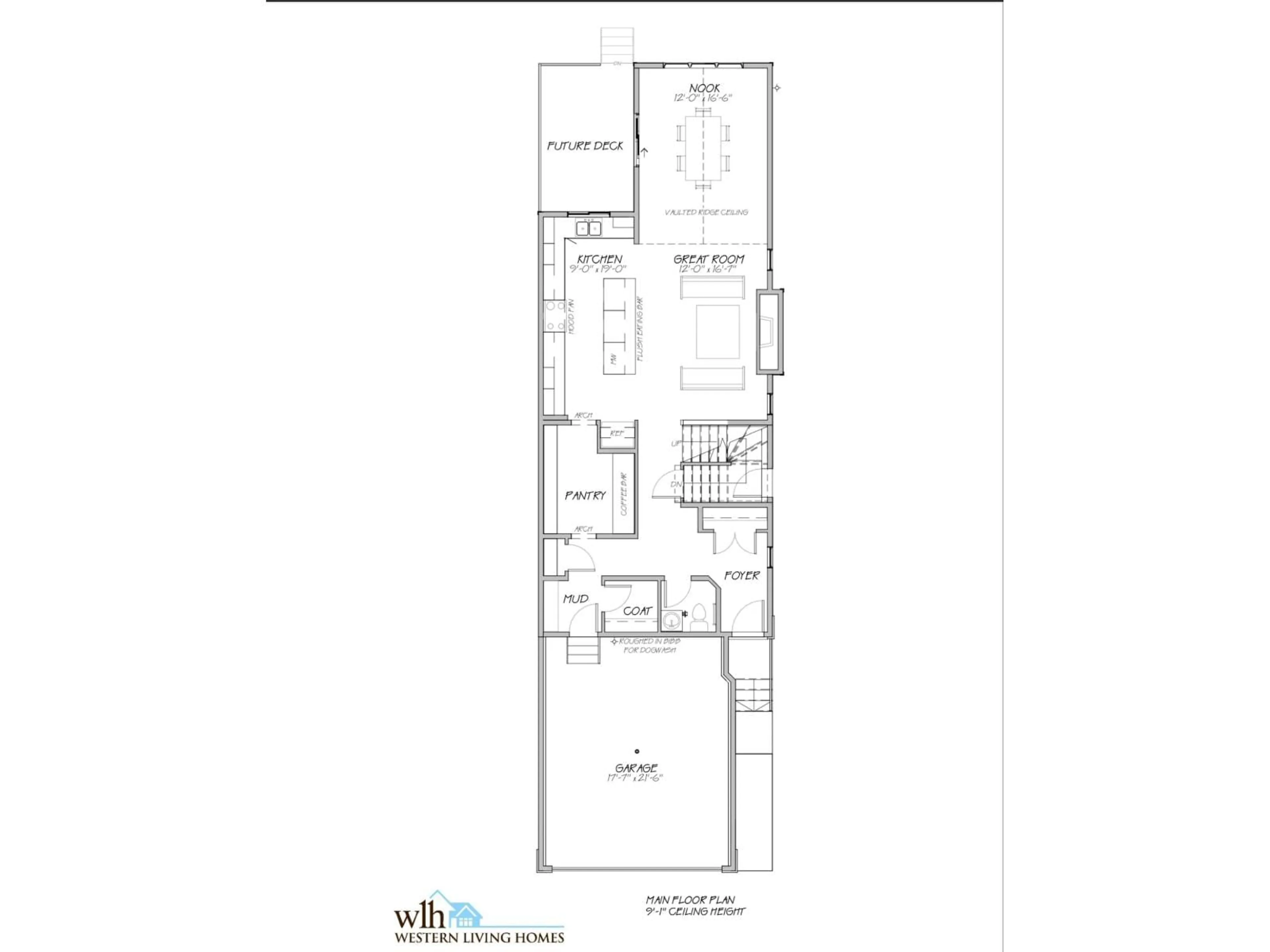 Floor plan for 14 GABLE COMMON, Spruce Grove Alberta T7X2W2
