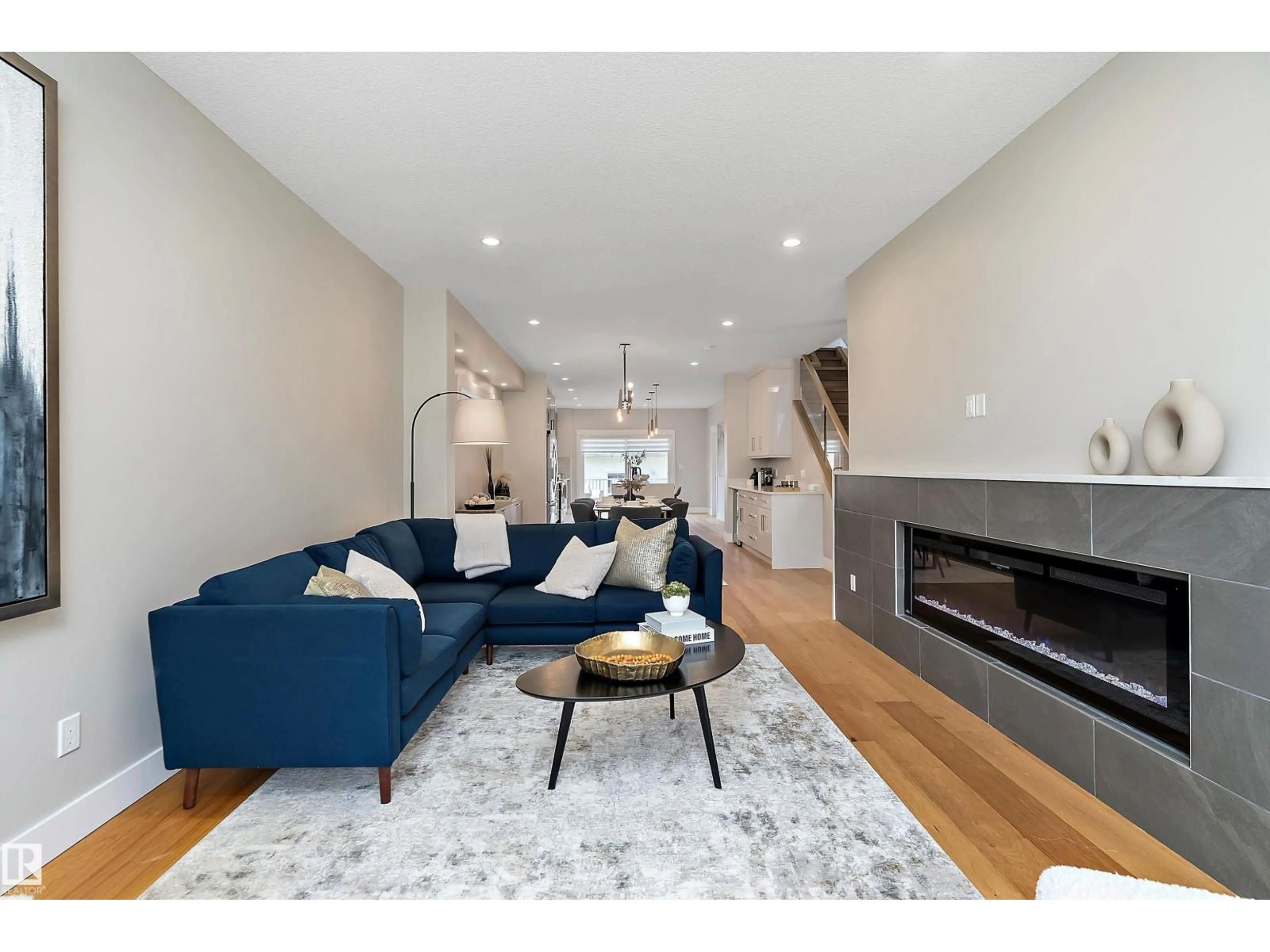 Living room with furniture, unknown for NW - 8422 117 ST, Edmonton Alberta T6G1R4