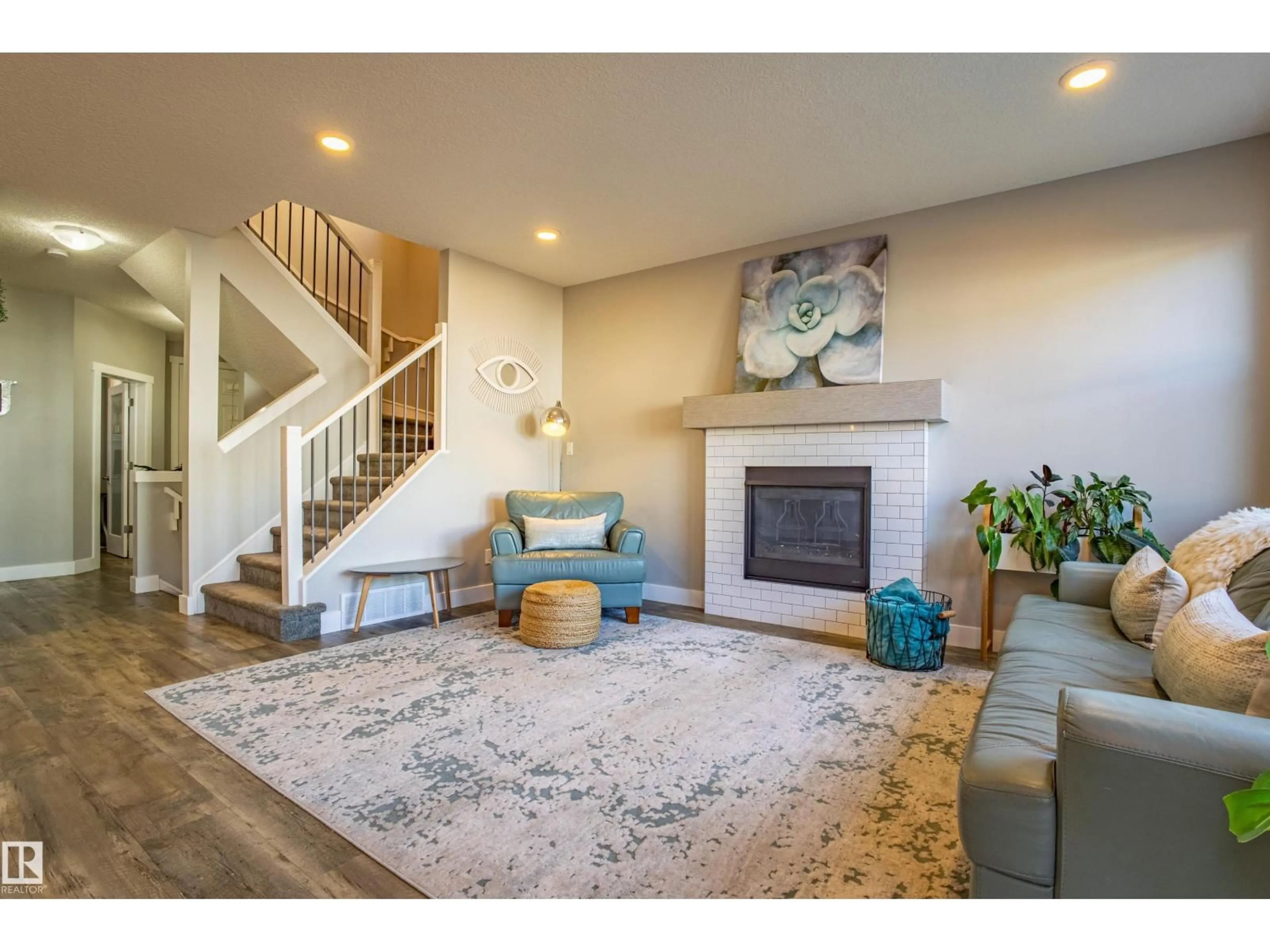 Living room with furniture, unknown for NW - 9815 225 ST, Edmonton Alberta T5T7C1