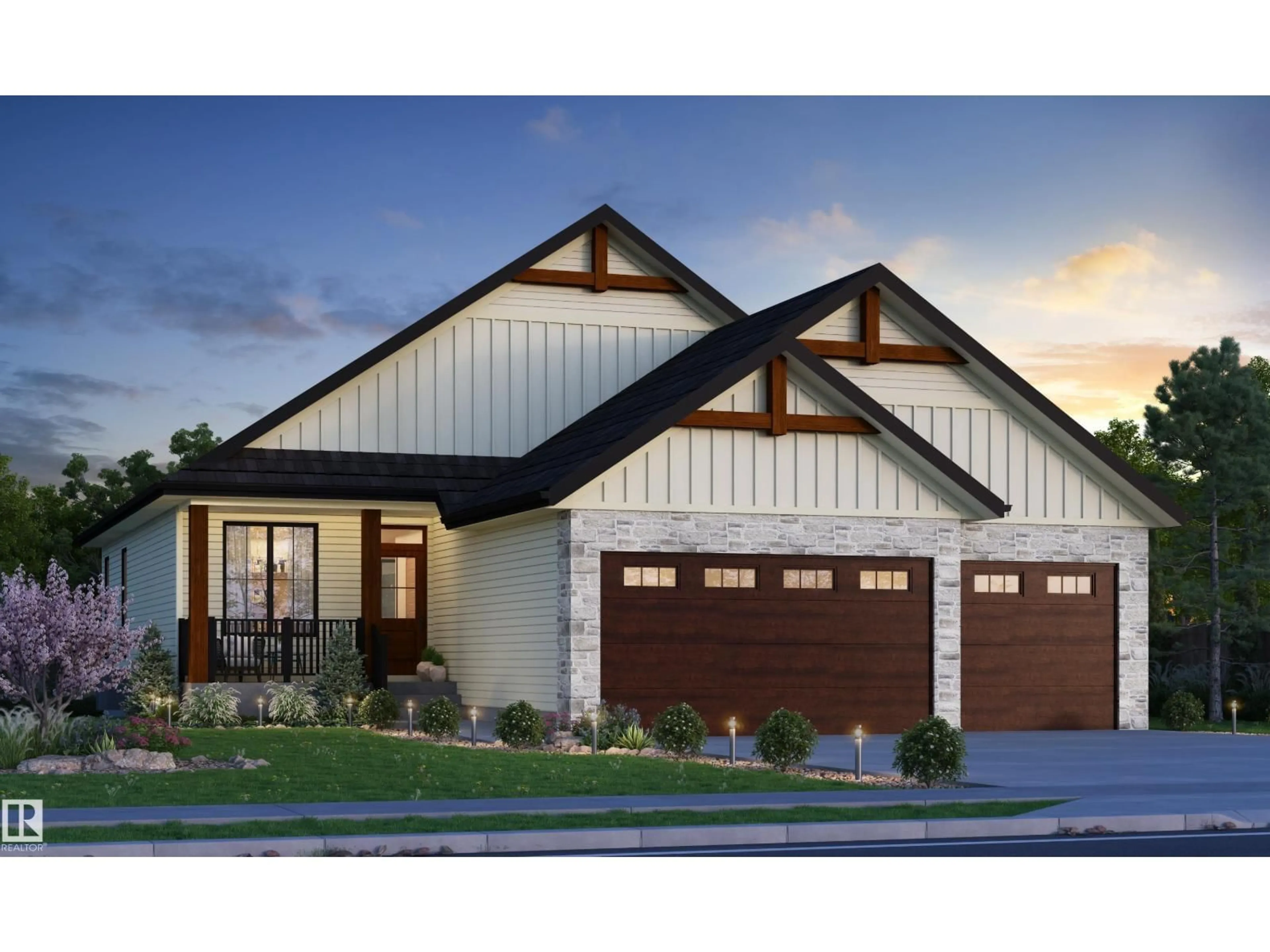 Home with vinyl exterior material, street for #4016 - 4016 41 ST, Beaumont Alberta T4X3C1