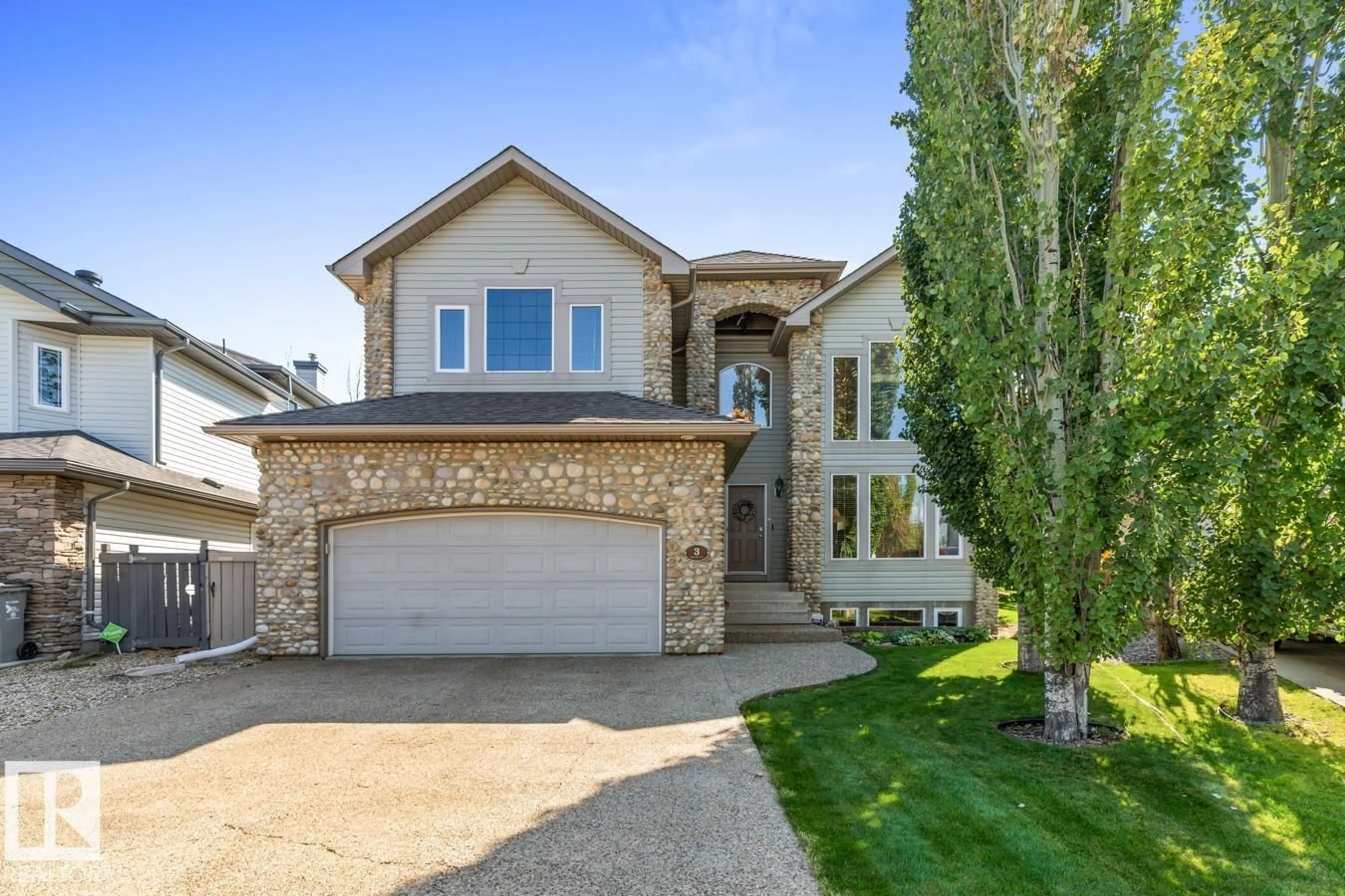 Home with brick exterior material, street for 3 PROMENADE PL, Beaumont Alberta T4X1R1