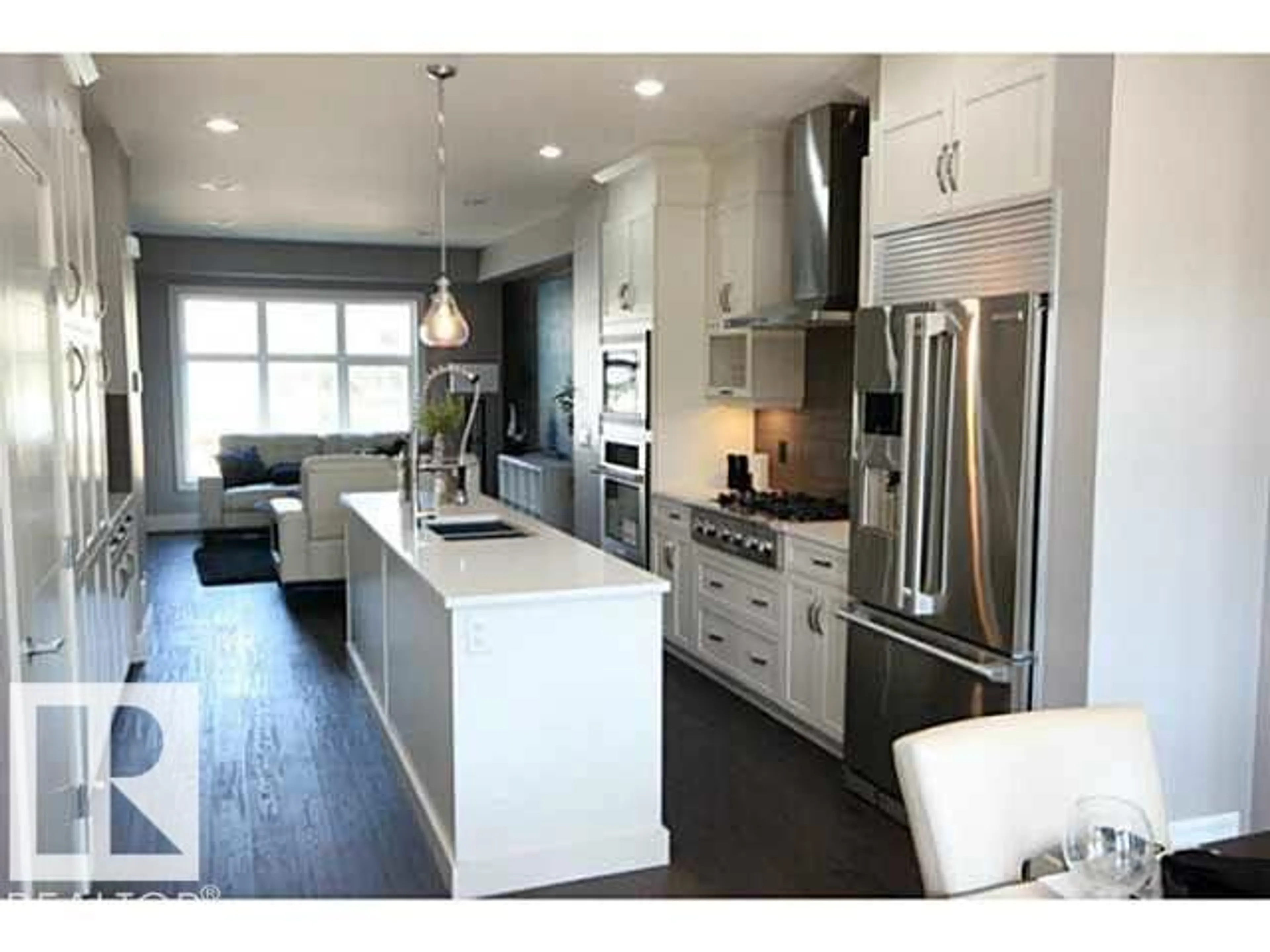 Open concept kitchen, unknown for 11333 76 AV, Edmonton Alberta T6G0K3