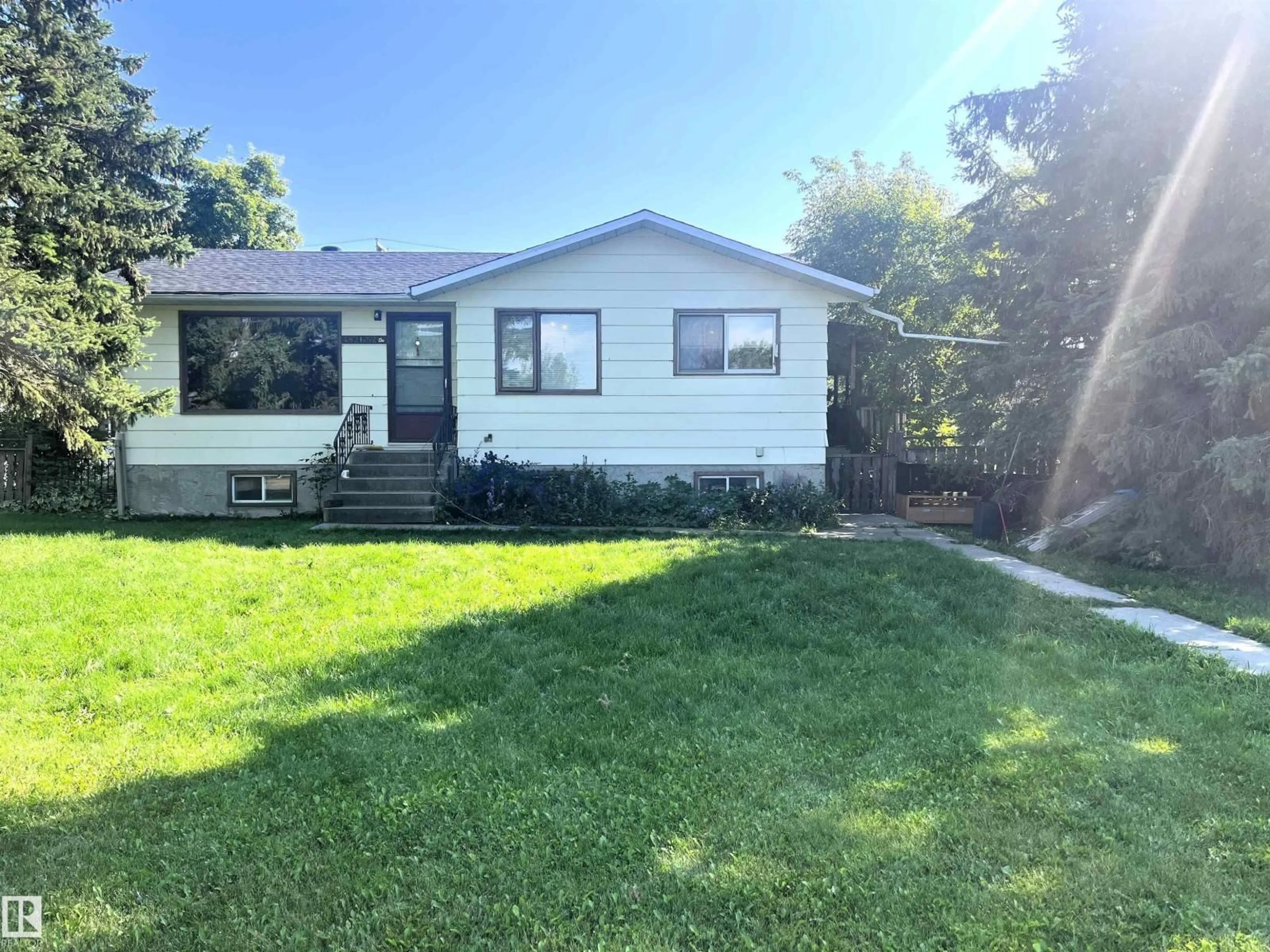 A pic from outside/outdoor area/front of a property/back of a property/a pic from drone, street for 4821 52 AVE, Wildwood Alberta T0E2M0