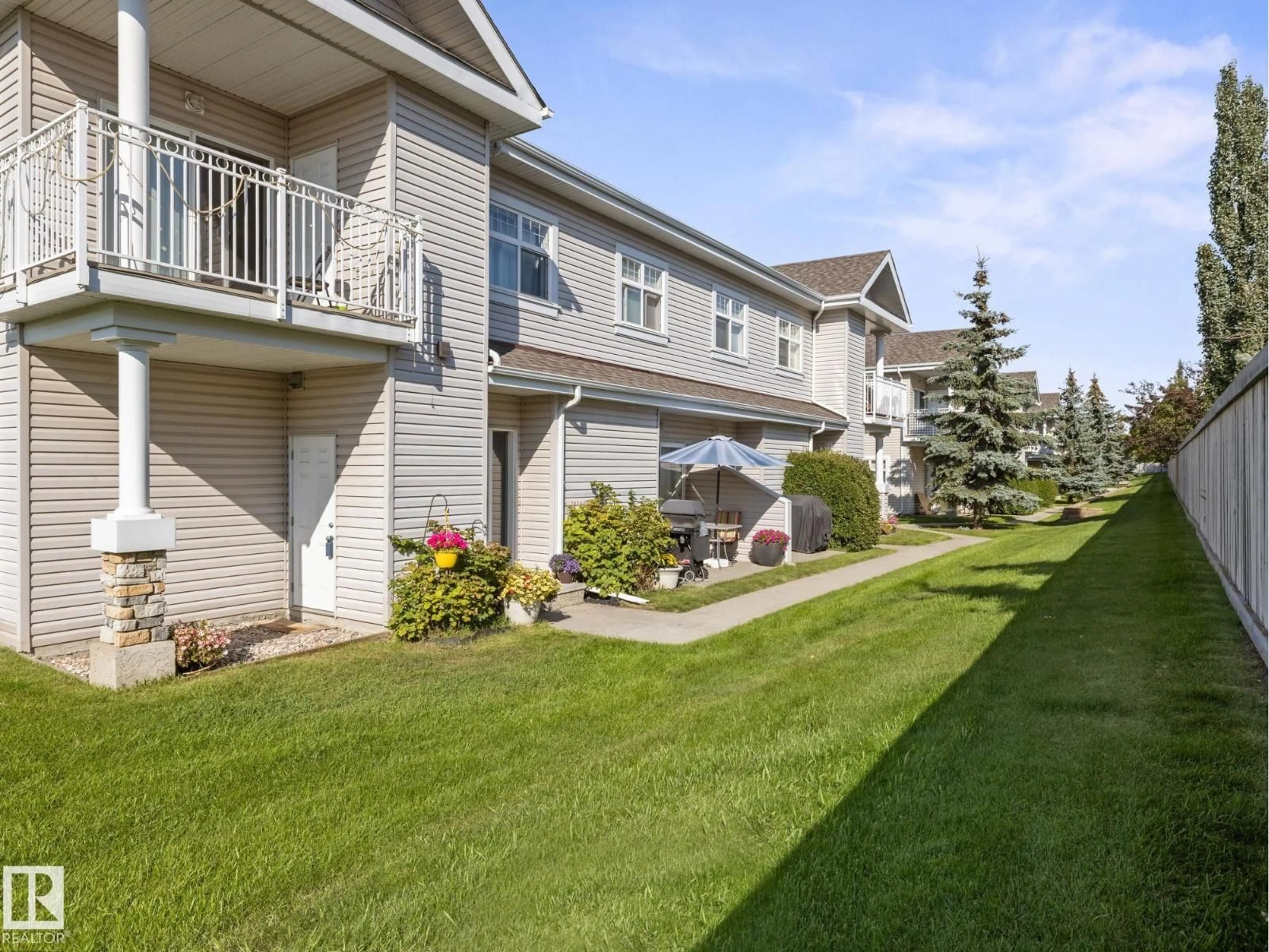 Patio, water/lake/river/ocean view for #40 - 3040 SPENCE WD, Edmonton Alberta T6X1N7
