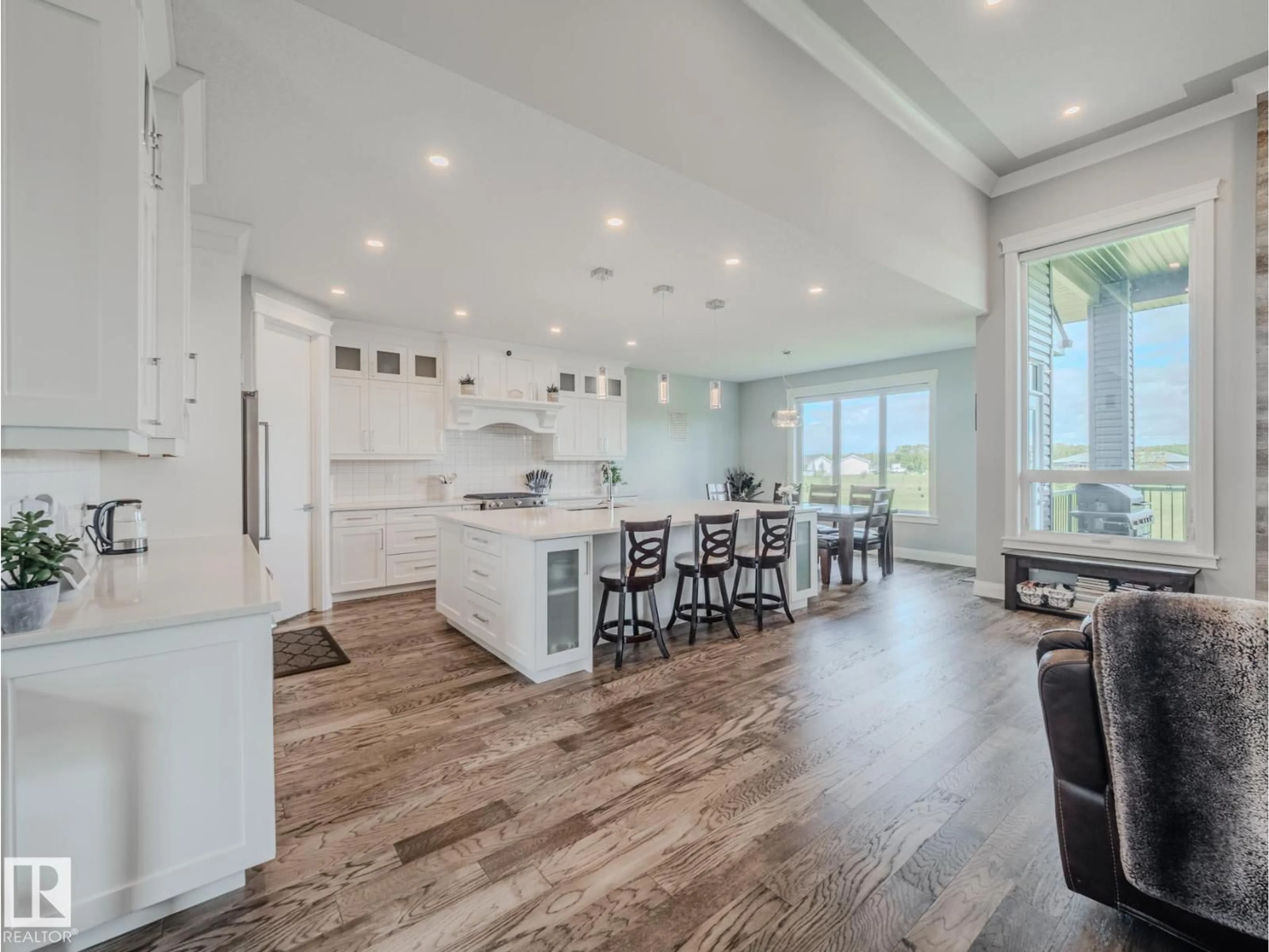 Open concept kitchen, unknown for 110 - 21539 TWP ROAD 503 NE, Rural Leduc County Alberta T0B3M2