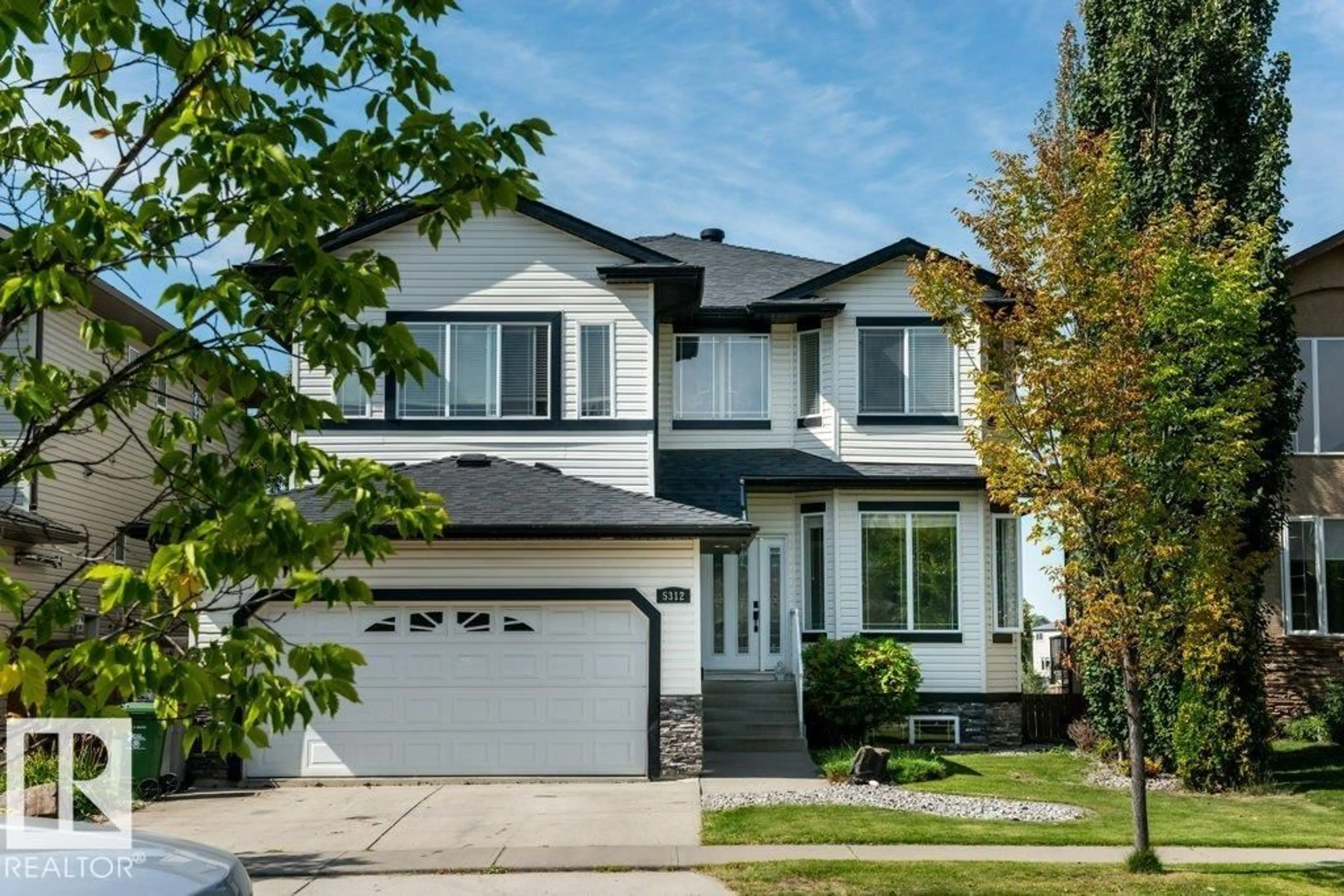 Home with vinyl exterior material, street for 5312 61 ST, Beaumont Alberta T4X0B1