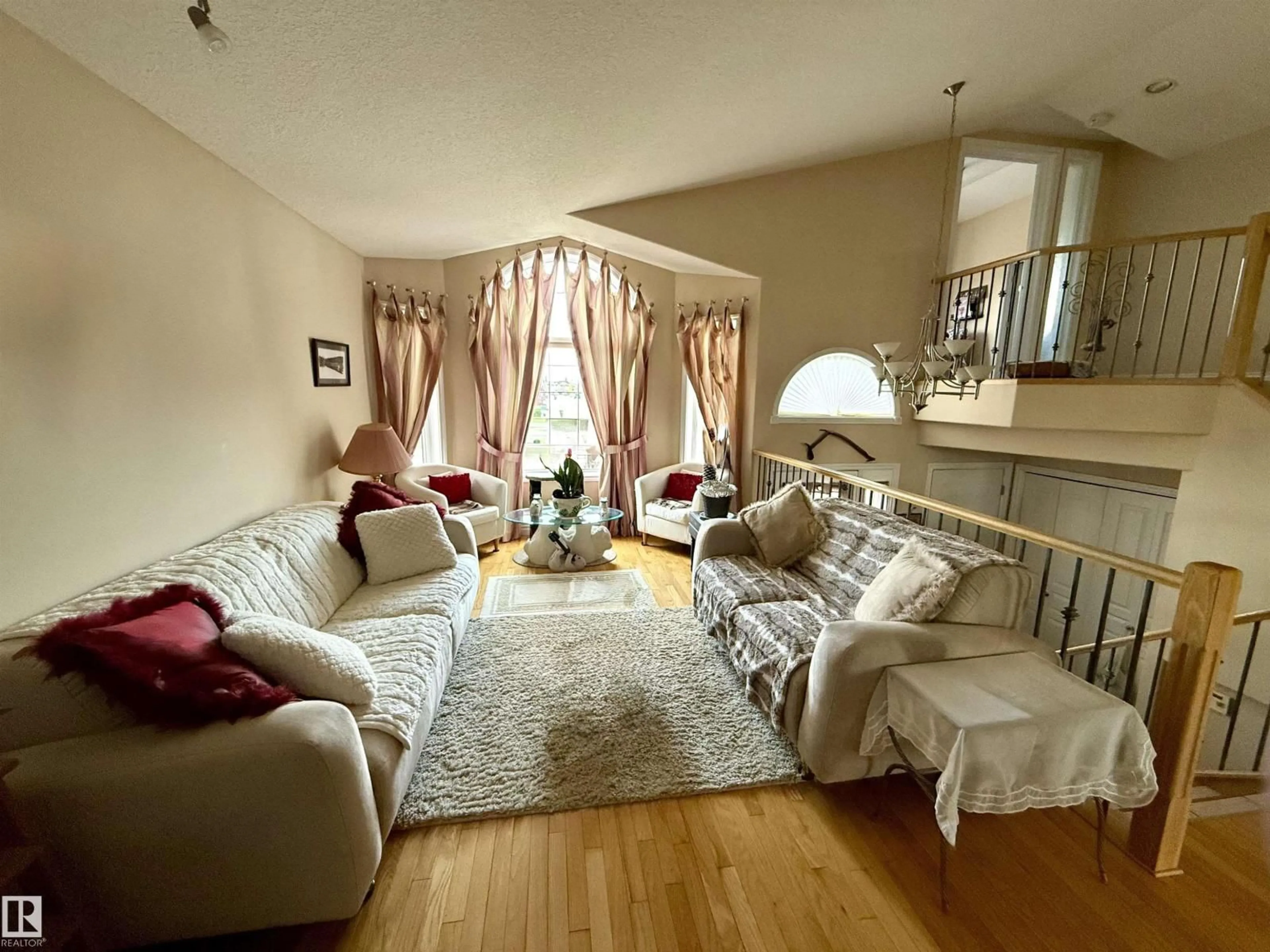 Living room with furniture, unknown for NW - 16832 79 ST, Edmonton Alberta T5Z3Y9