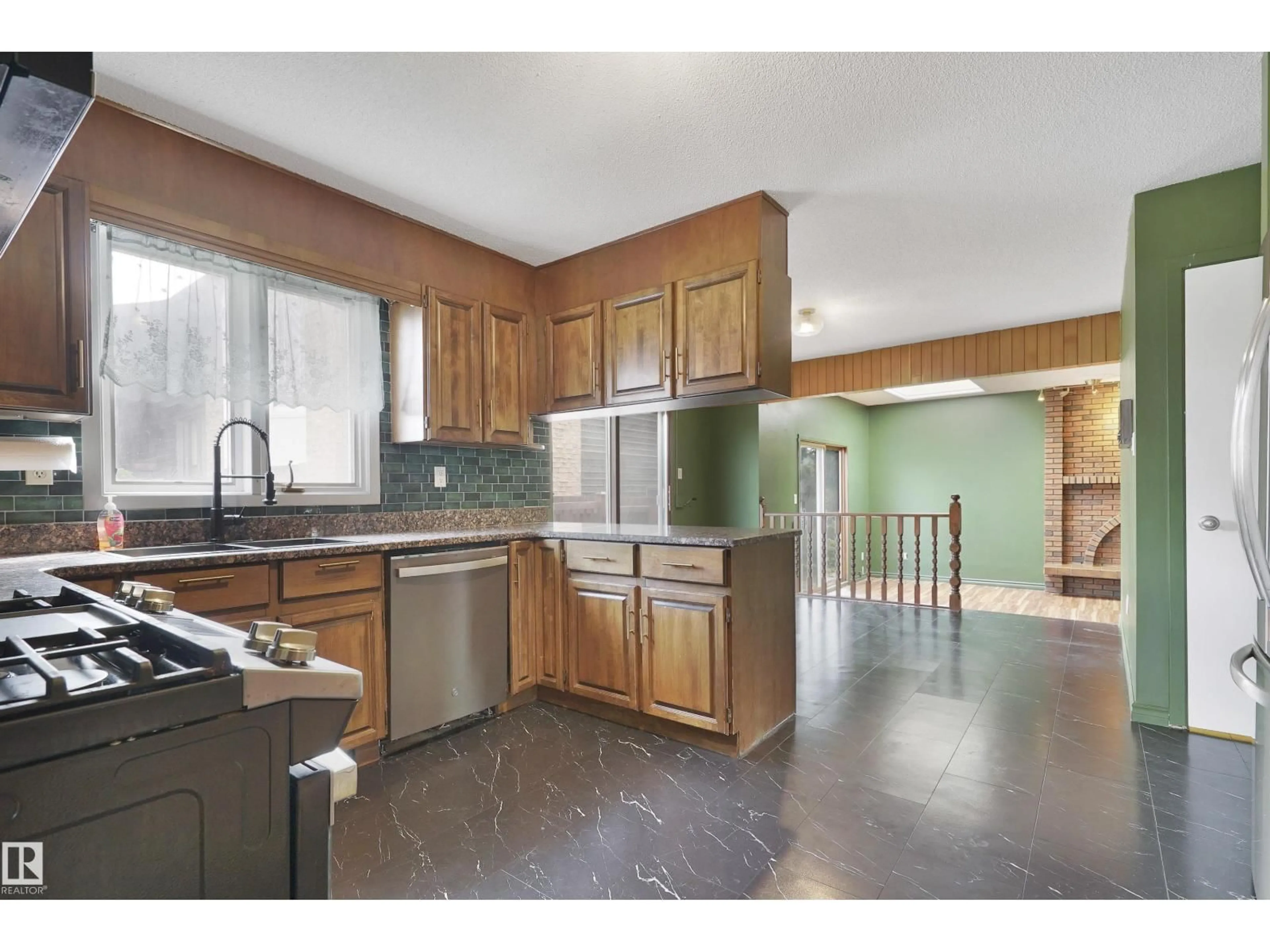 Open concept kitchen, unknown for 15447 103 ST, Edmonton Alberta T5X4K7