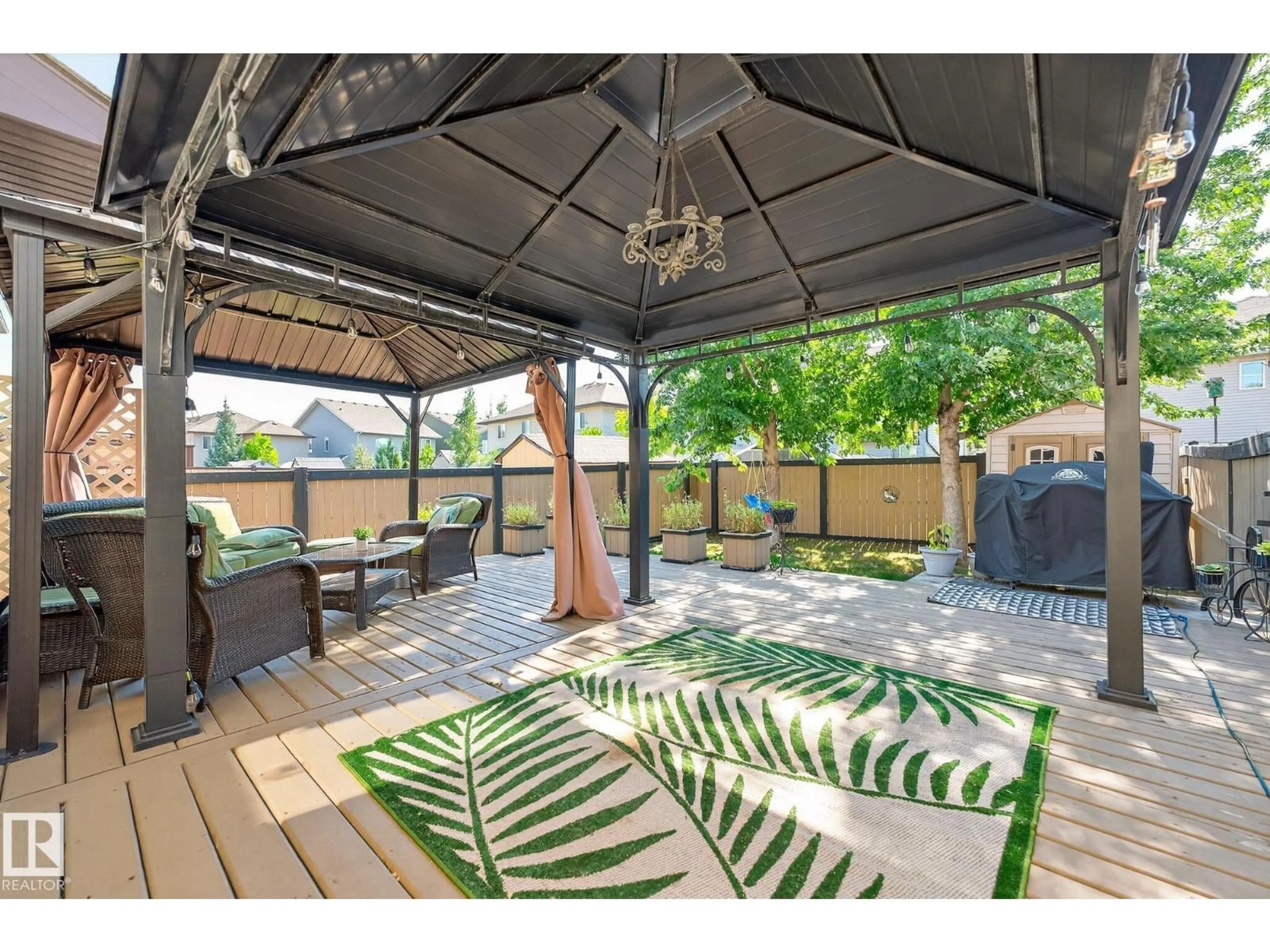 Patio, street for 45 SUNTERRA WY, Sherwood Park Alberta T8H0R3