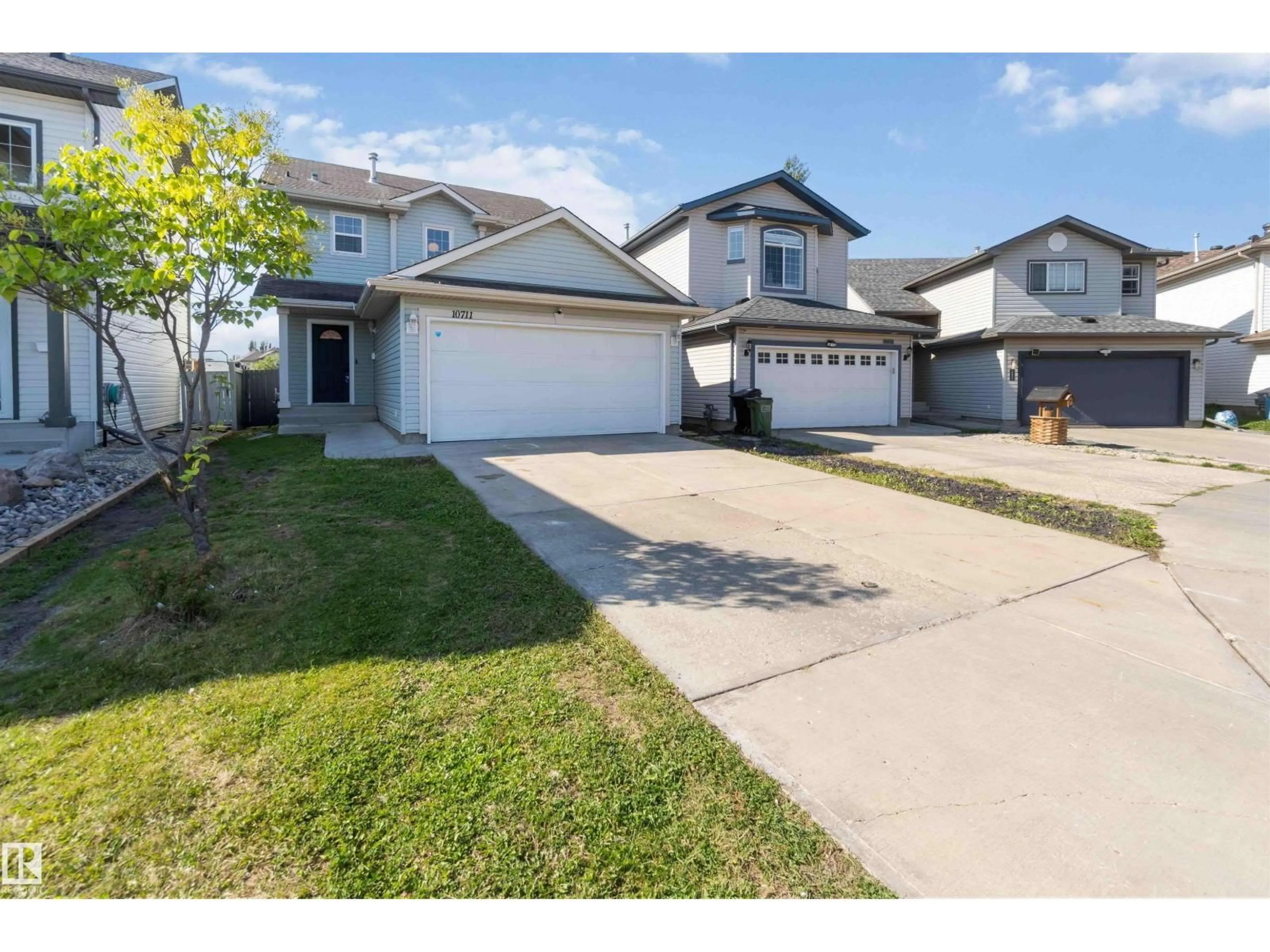 A pic from outside/outdoor area/front of a property/back of a property/a pic from drone, street for NW - 10711 180 AV, Edmonton Alberta T5X6C9