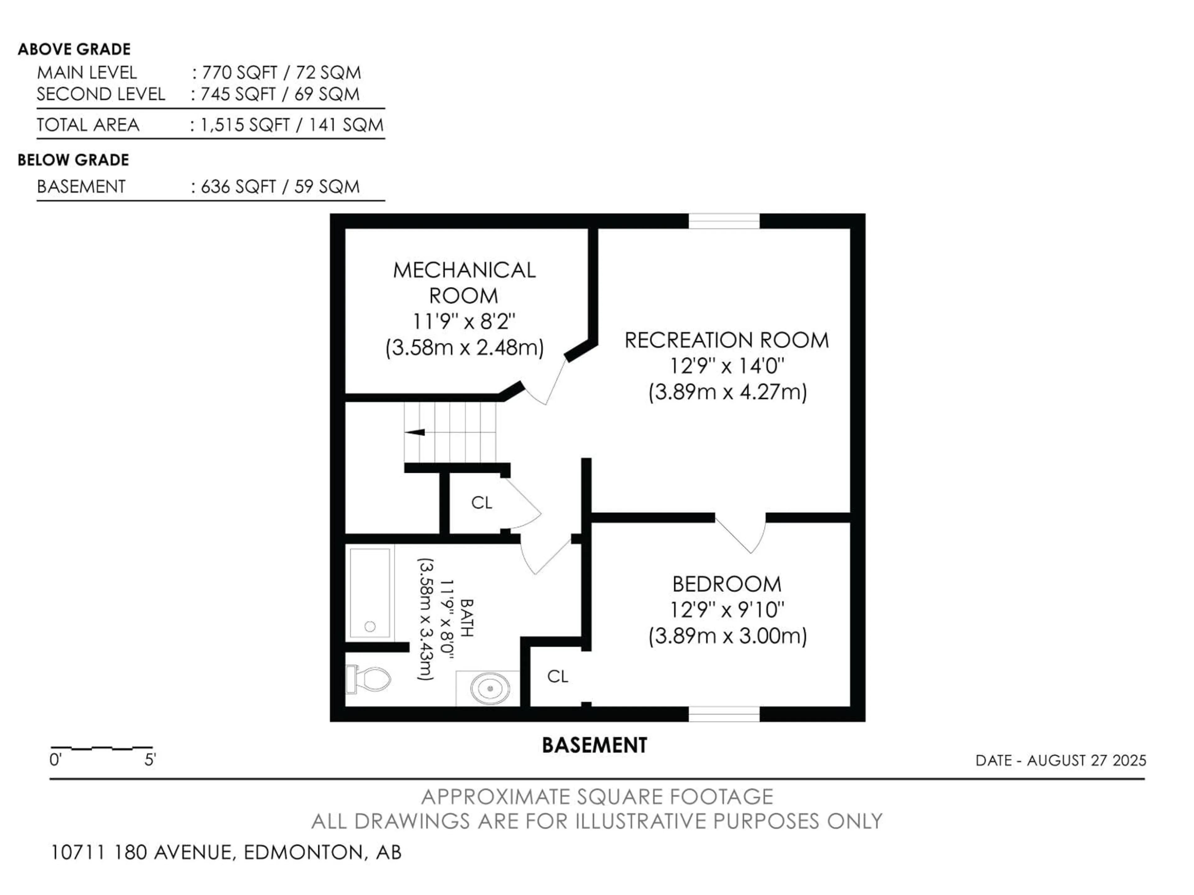Floor plan for NW - 10711 180 AV, Edmonton Alberta T5X6C9