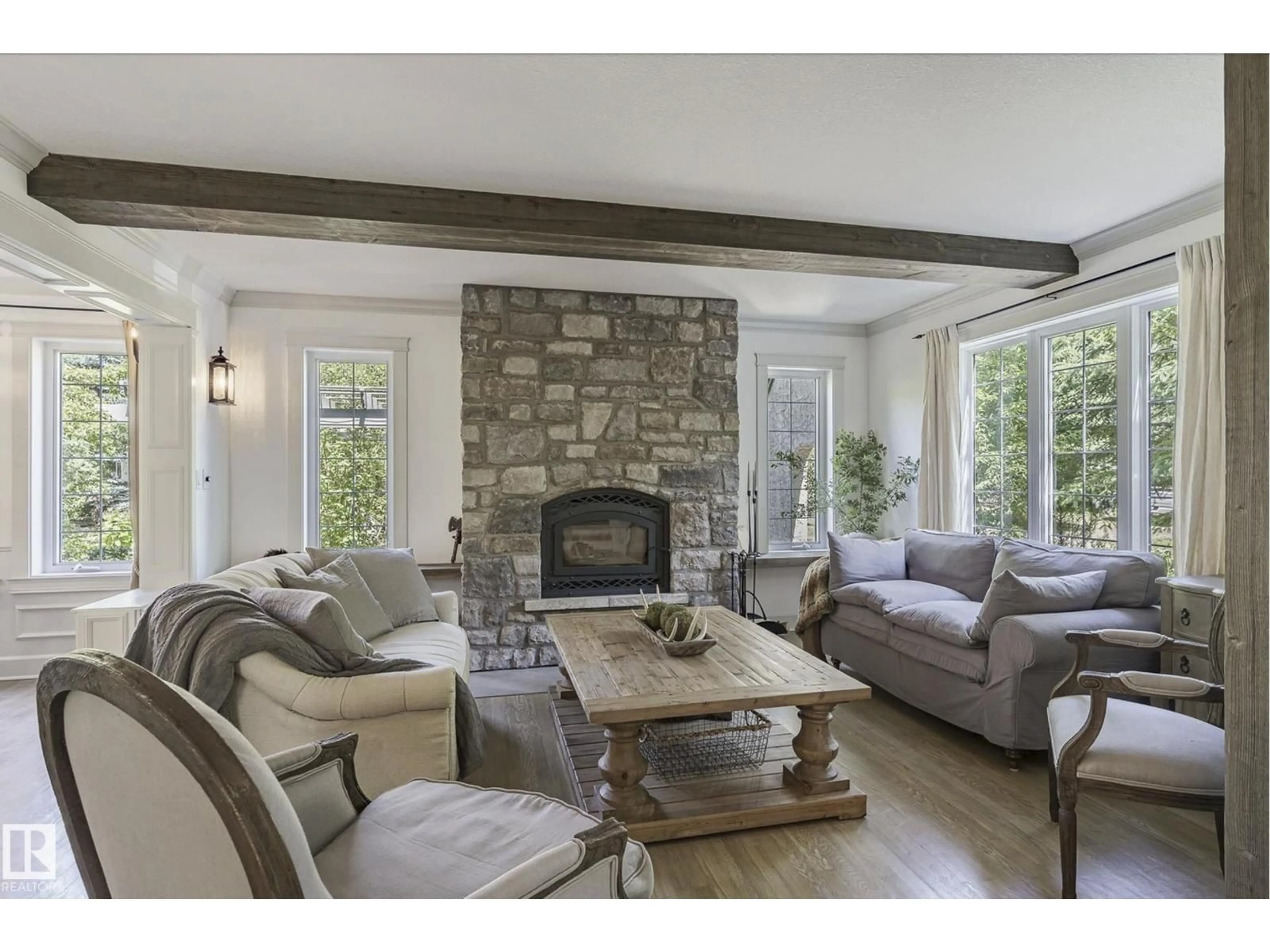 Living room with furniture, unknown for 50322 - 44 RGE ROAD 10, Rural Parkland County Alberta T7Y2A1