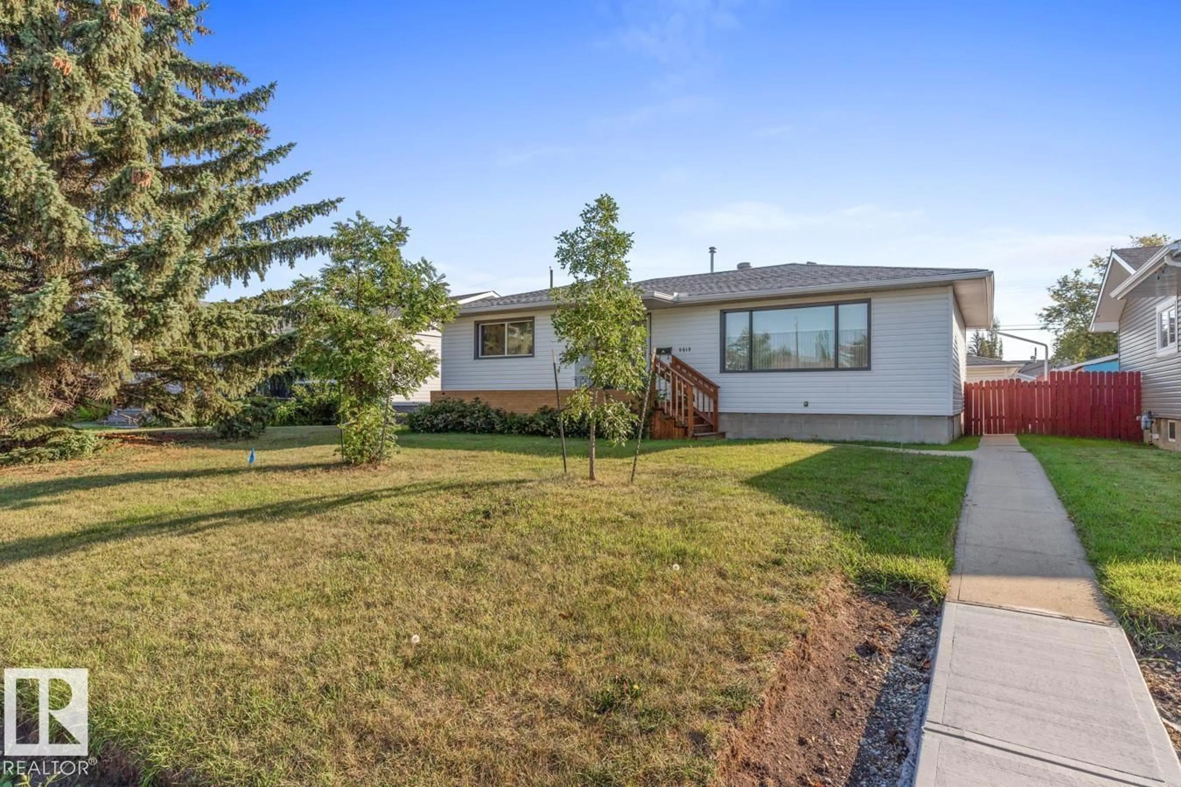 Home with vinyl exterior material, street for NW - 9619 69 A ST, Edmonton Alberta T6B1W4
