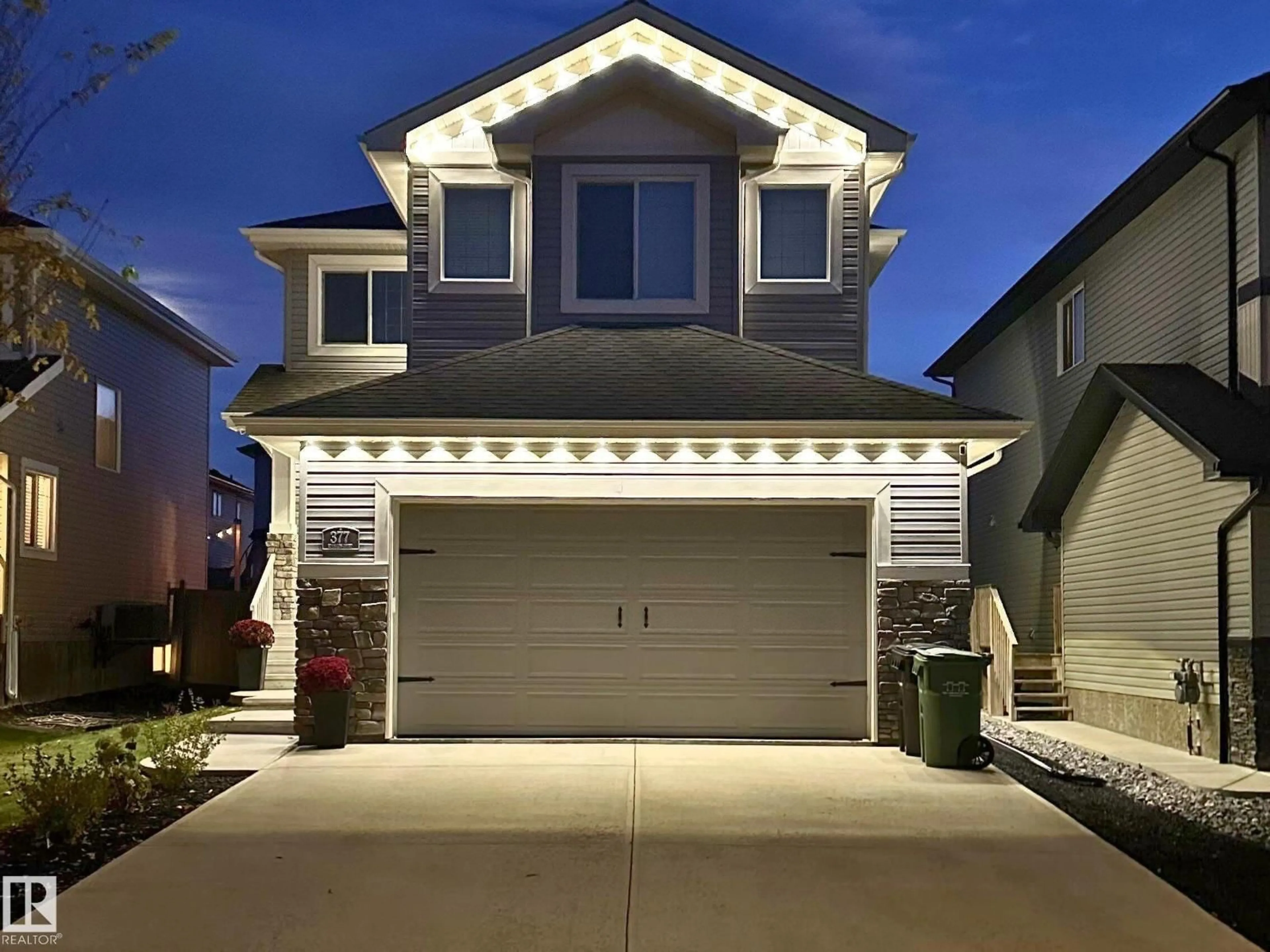Home with vinyl exterior material, street for 377 REYNALDS CO, Leduc Alberta T9E0T2