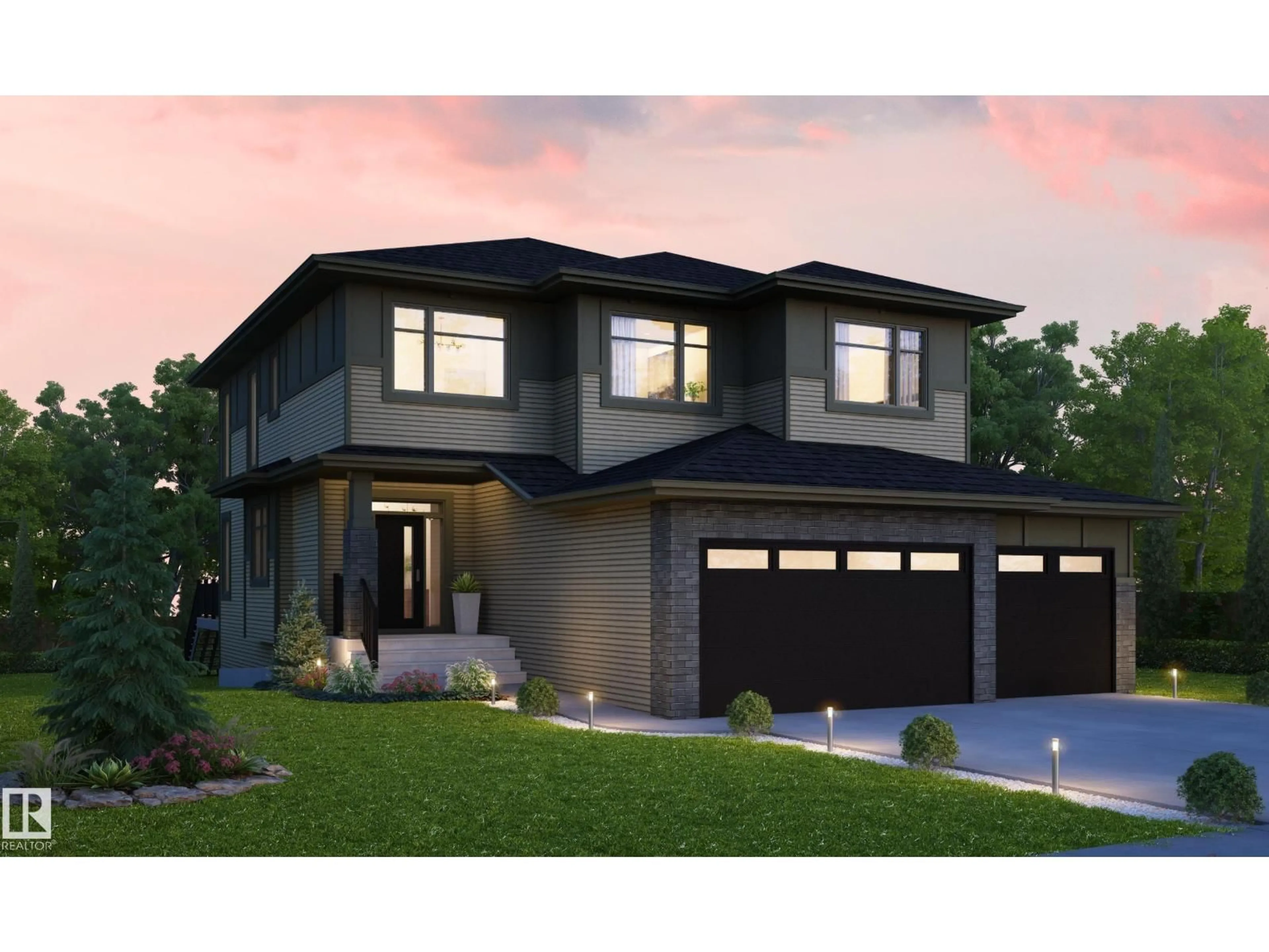 Home with brick exterior material, street for 4005 - 4005 40 AV, Beaumont Alberta T4X3C1