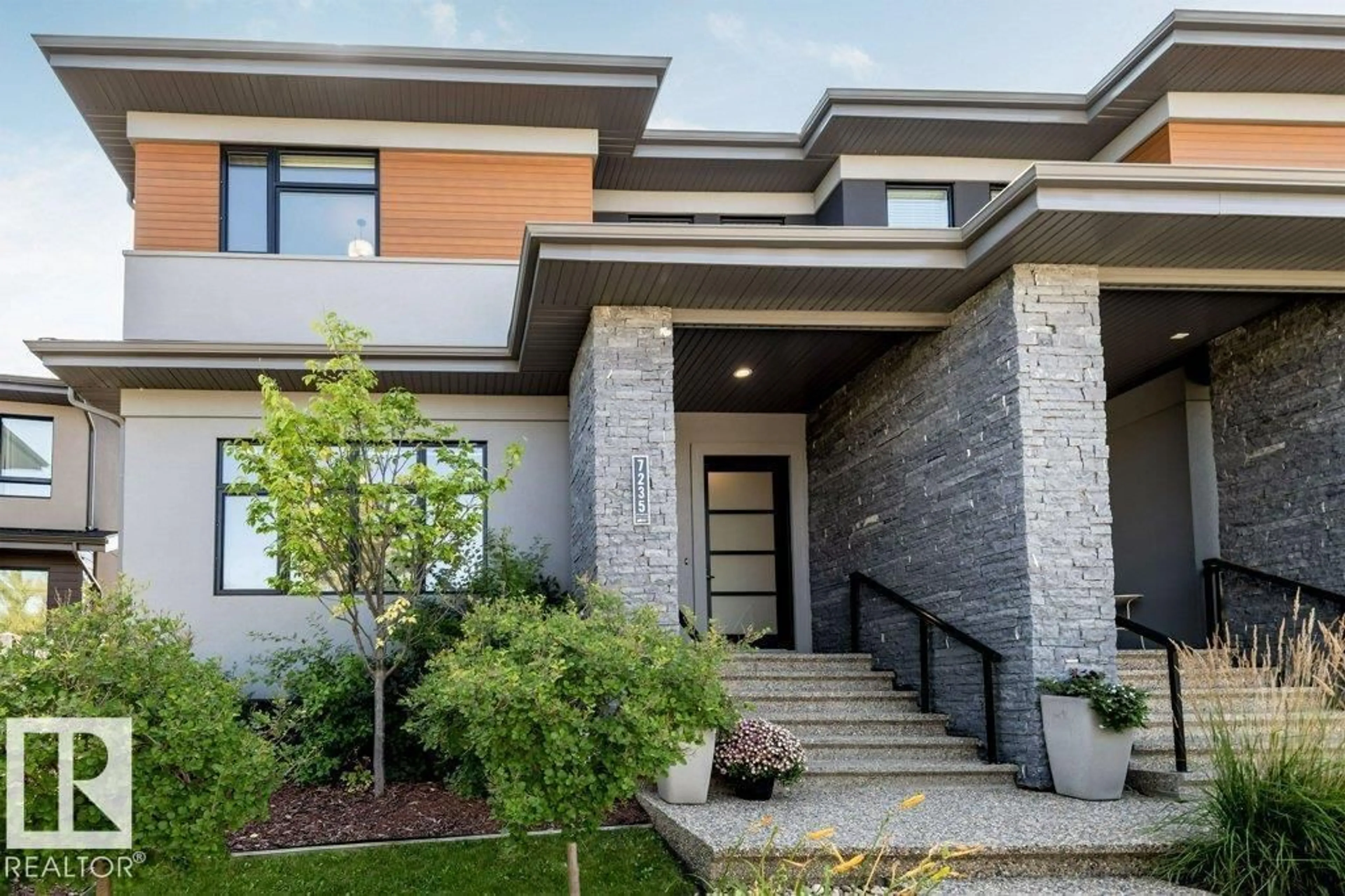 Home with brick exterior material, street for 7235 MAY RD, Edmonton Alberta T6R0V8