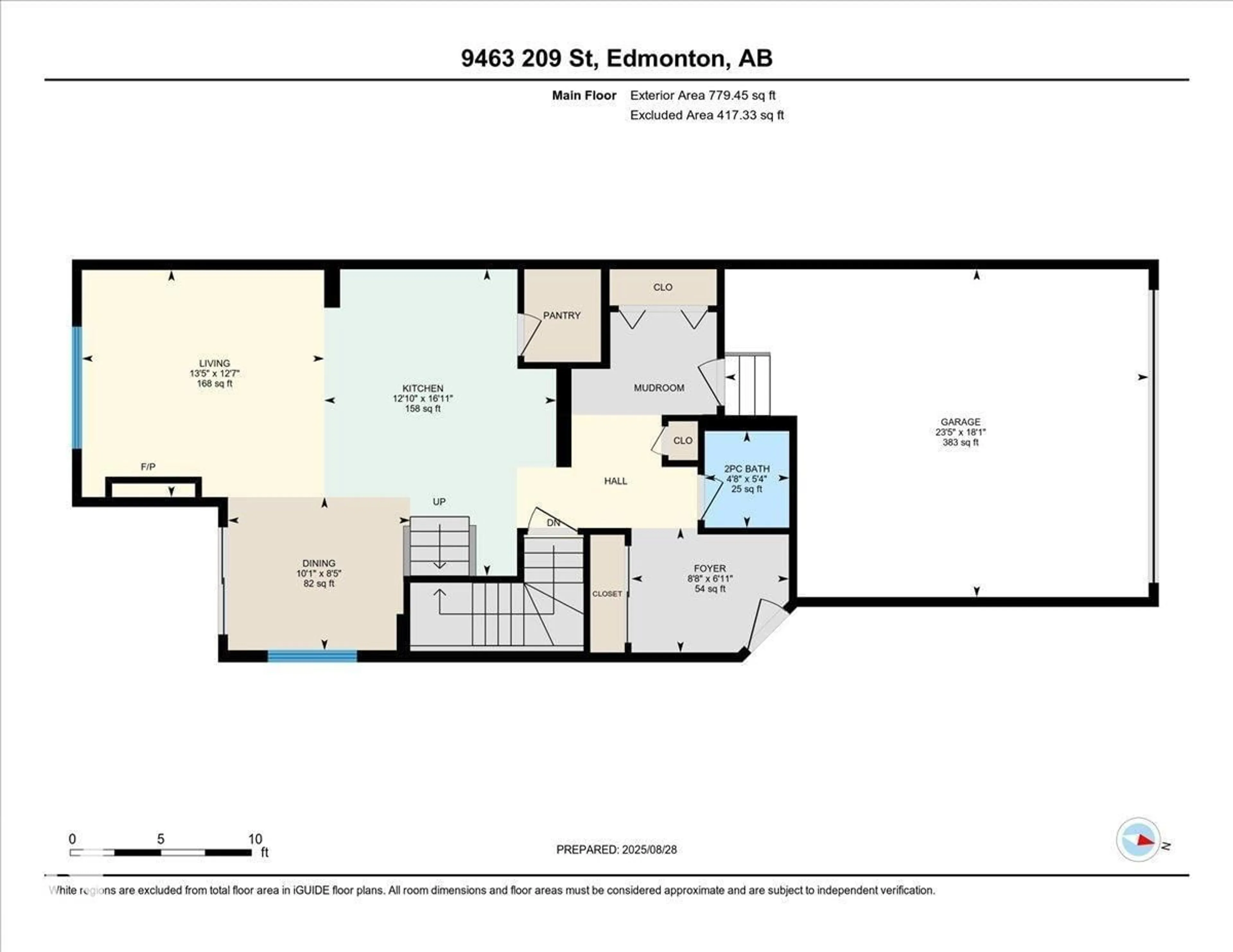 Floor plan for NW - 9463 209 ST, Edmonton Alberta T5T7J5