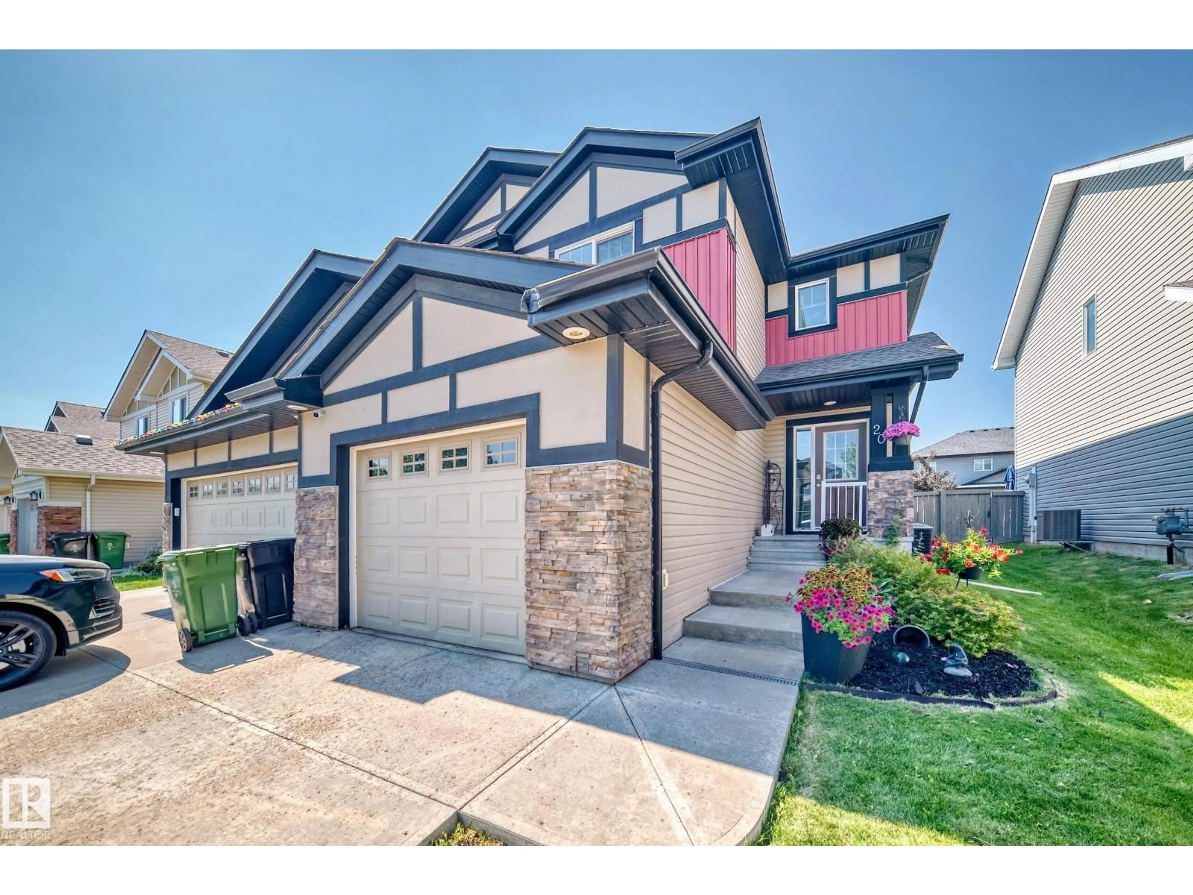 Home with brick exterior material, street for 20 DICKENS ST, Fort Saskatchewan Alberta T8L0M8