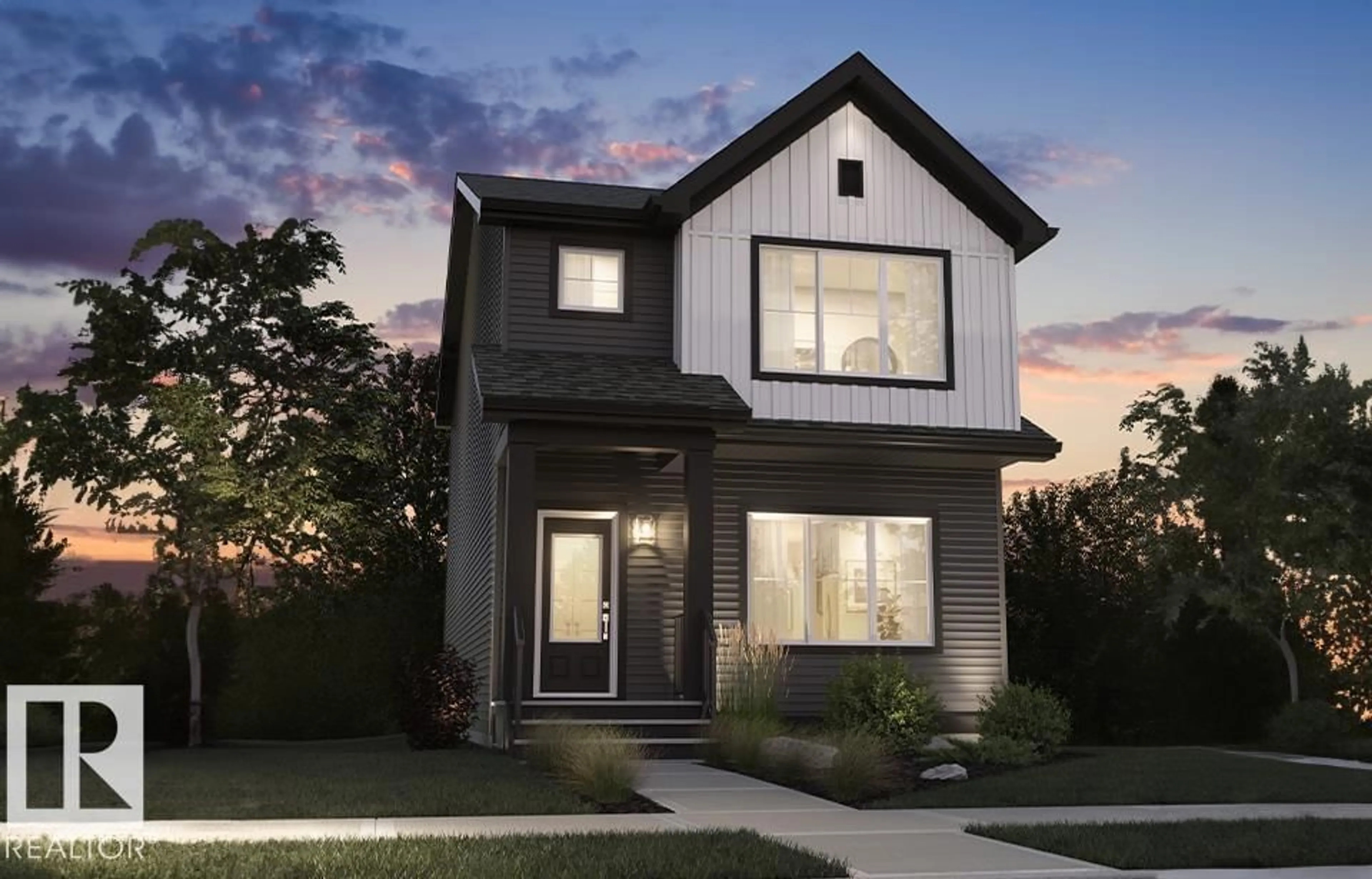 Home with brick exterior material, street for 3648 213 ST, Edmonton Alberta T6M3C1