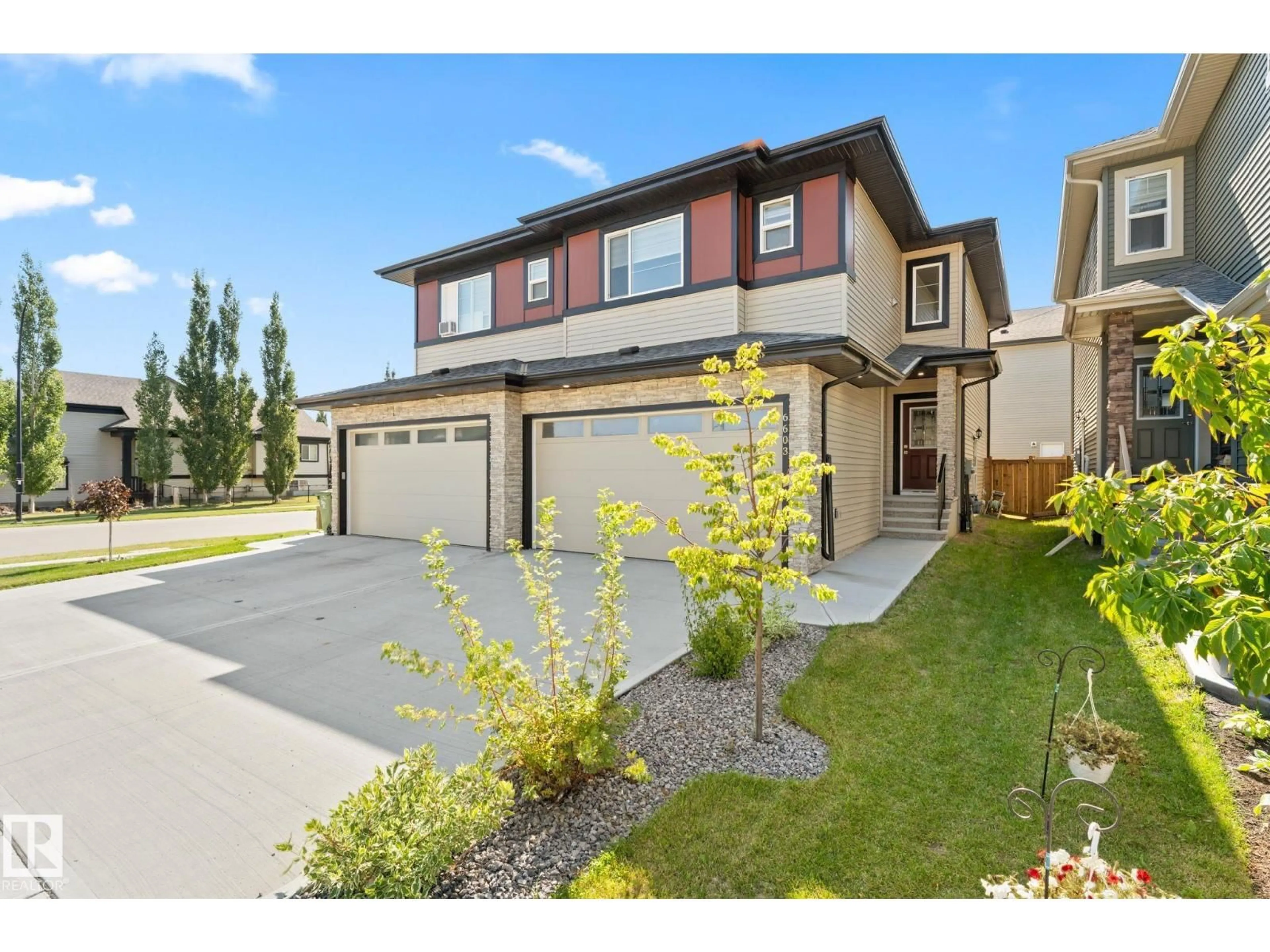 Home with brick exterior material, street for 6603 37 AVENUE, Beaumont Alberta T4X2Z5