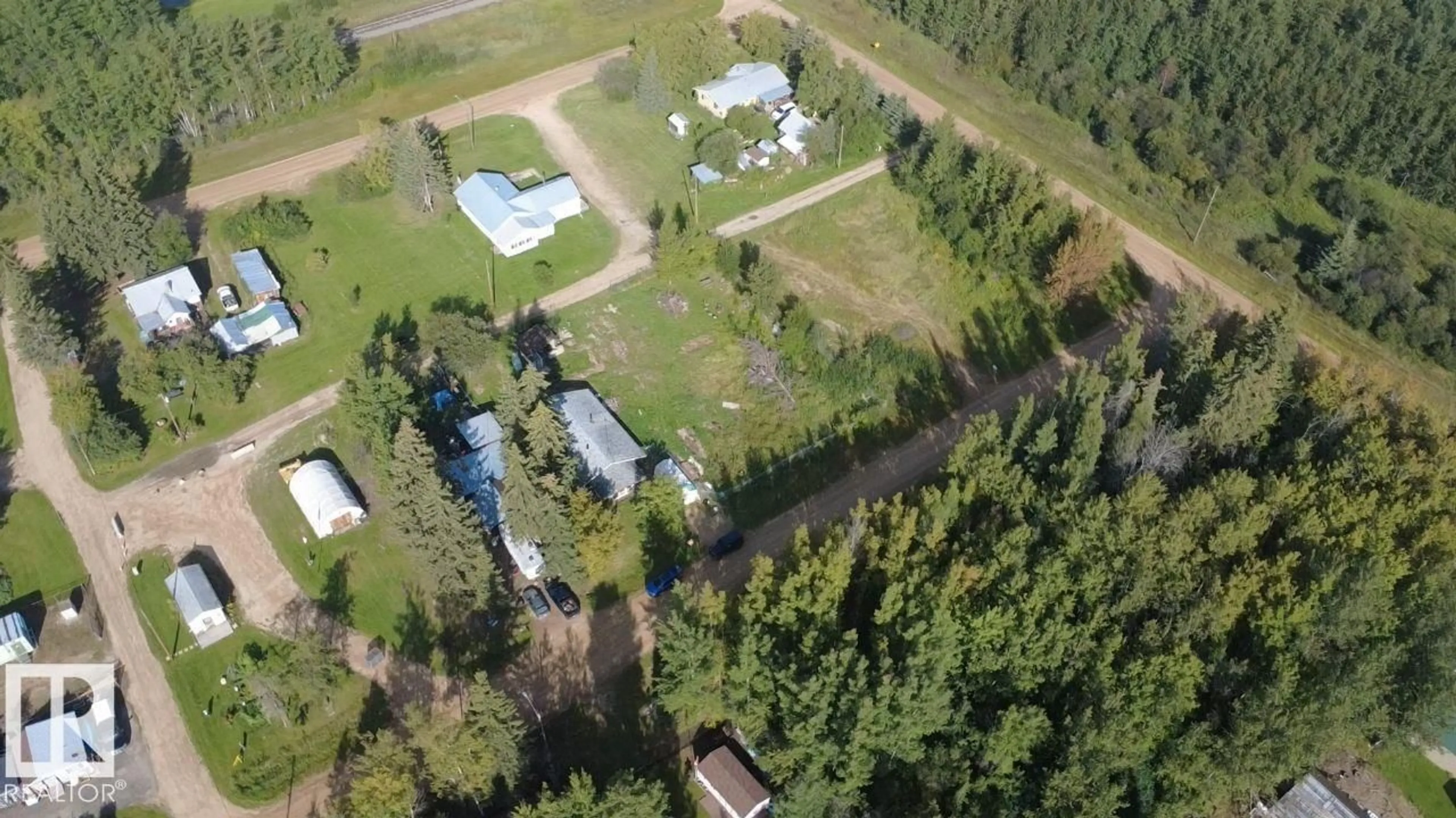 A pic from outside/outdoor area/front of a property/back of a property/a pic from drone, forest/trees view for 18 FIRST ST, Rural Lesser Slave River M.D. Alberta T0G0Z0