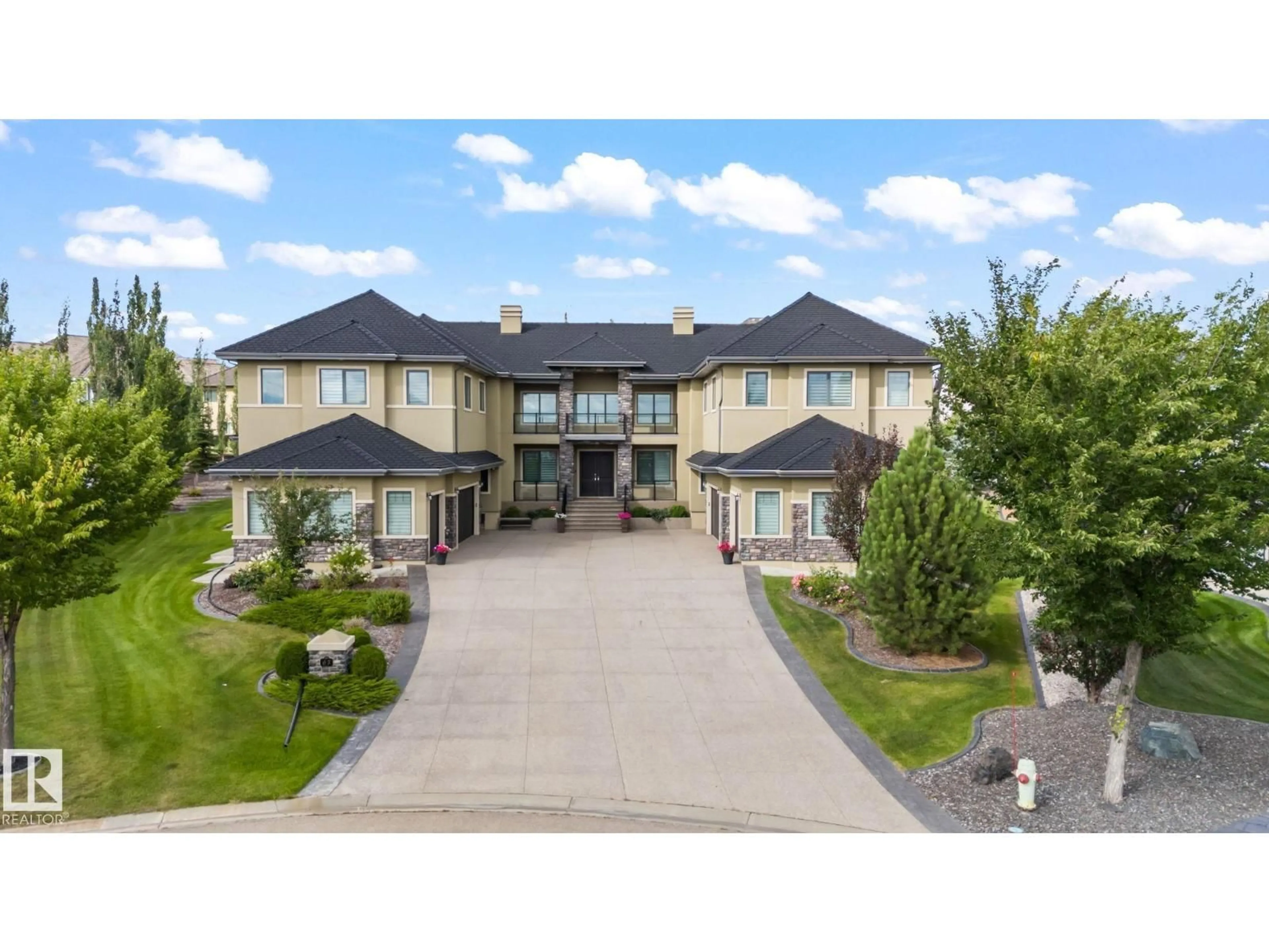 A pic from outside/outdoor area/front of a property/back of a property/a pic from drone, unknown for 63 RGE ROAD 251, Rural Sturgeon County Alberta T8T0B5